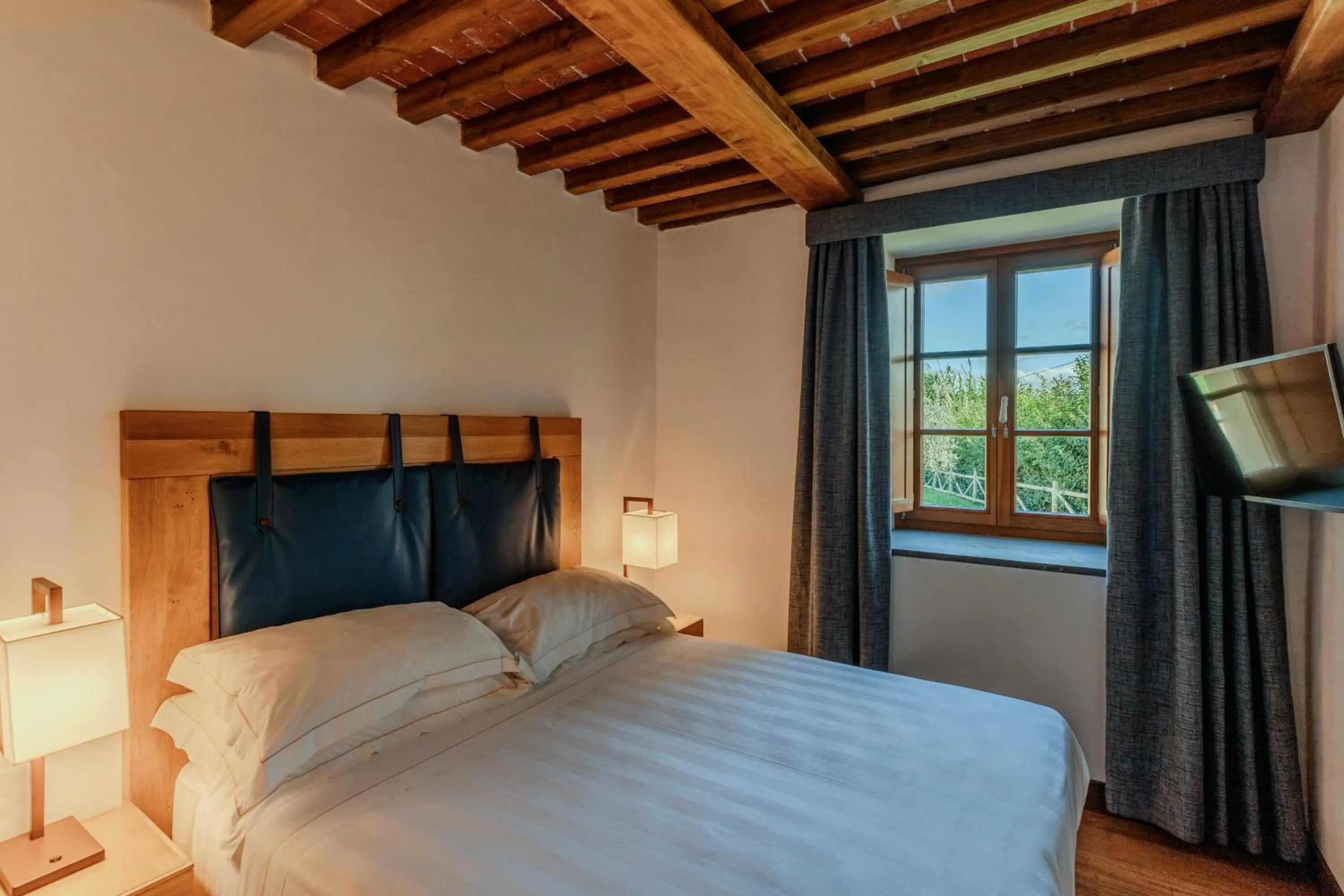 Bedroom, Bed in Villa Tolomei Hotel & Resort