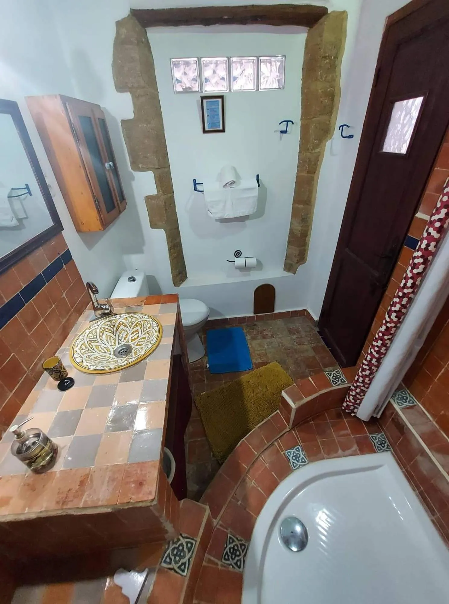 Bathroom in Riad Le Cheval Blanc