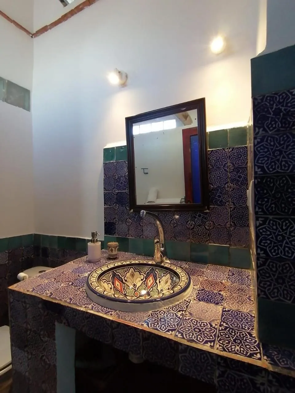 Bathroom in Riad Le Cheval Blanc