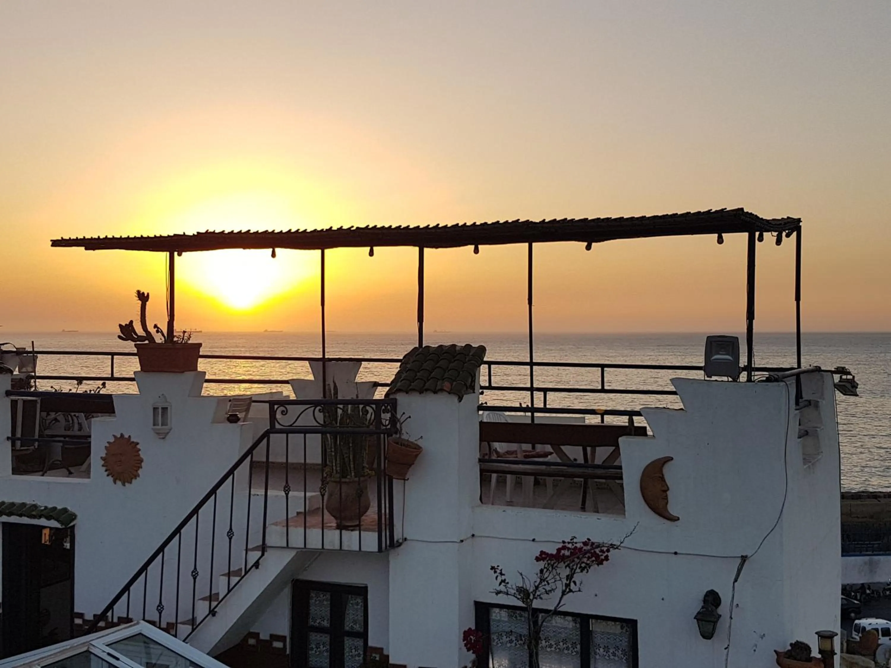 Balcony/Terrace in Riad Le Cheval Blanc