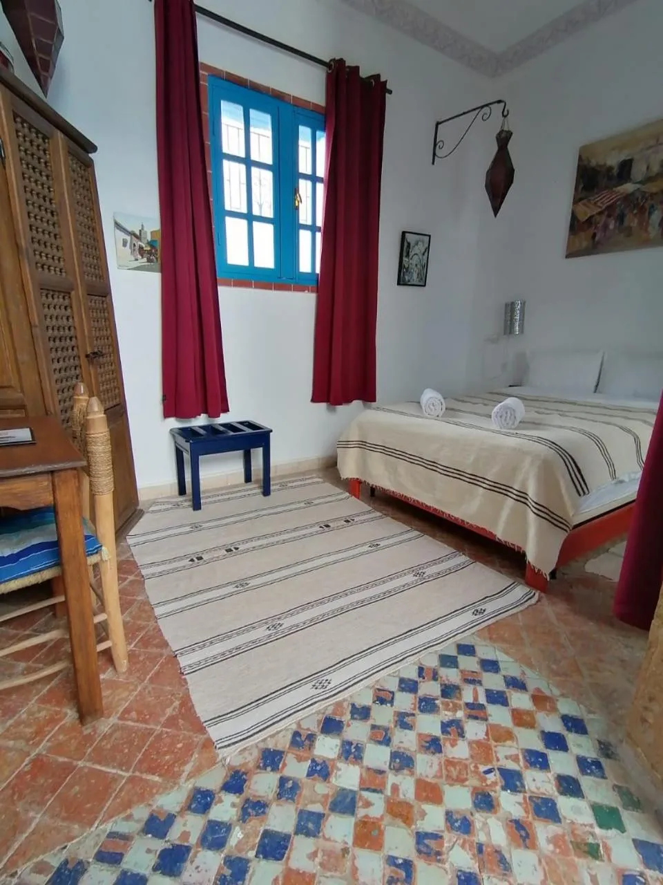 Bedroom, Bed in Riad Le Cheval Blanc
