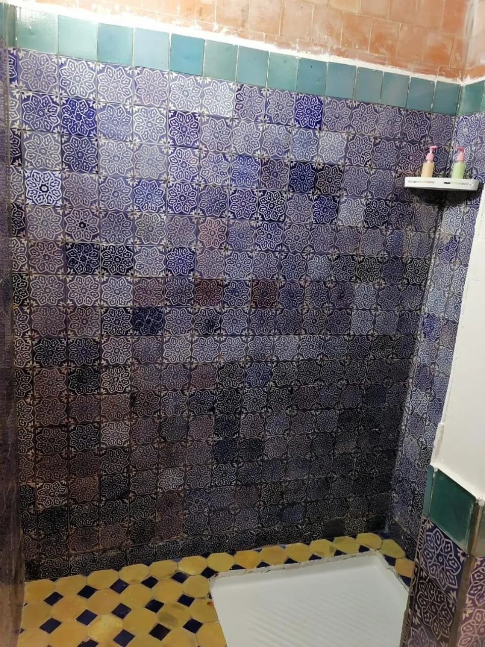 Shower in Riad Le Cheval Blanc