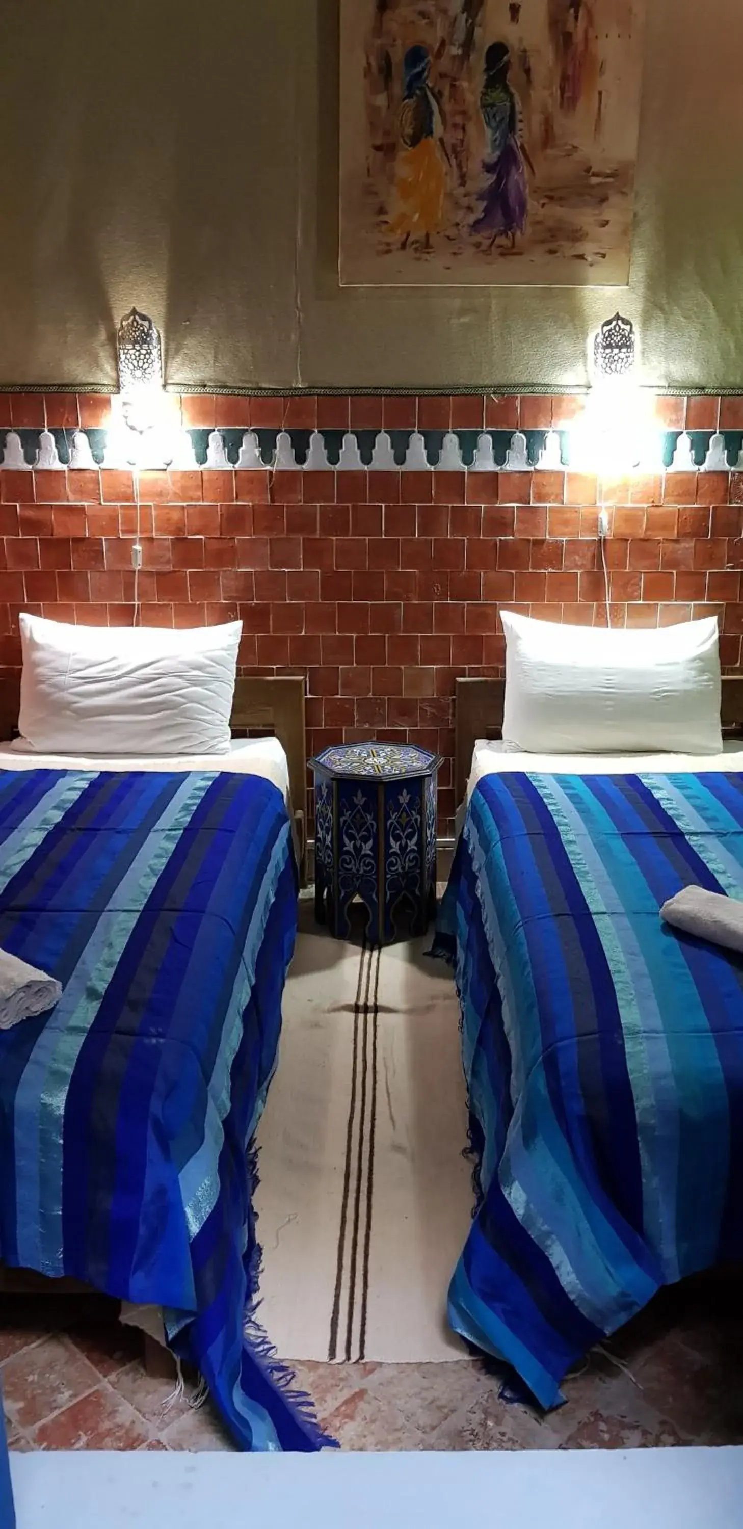 Tibibt Twin Room in Riad Le Cheval Blanc Tibibt Twin Room in Riad Le Cheval Blanc