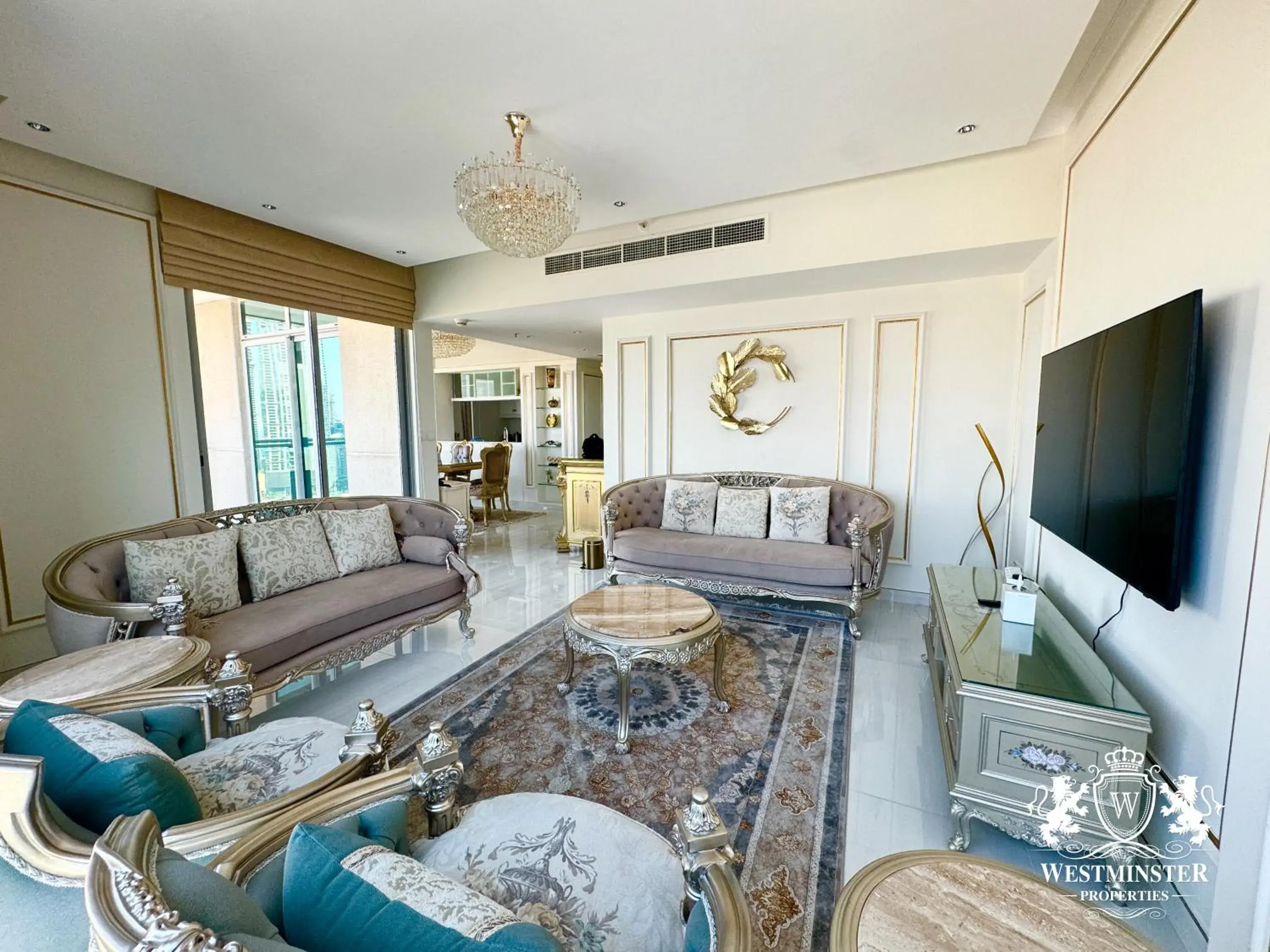 Three-Bedroom Apartment with View in Westminster Burj Residences Three-Bedroom Apartment with View in Westminster Burj Residences