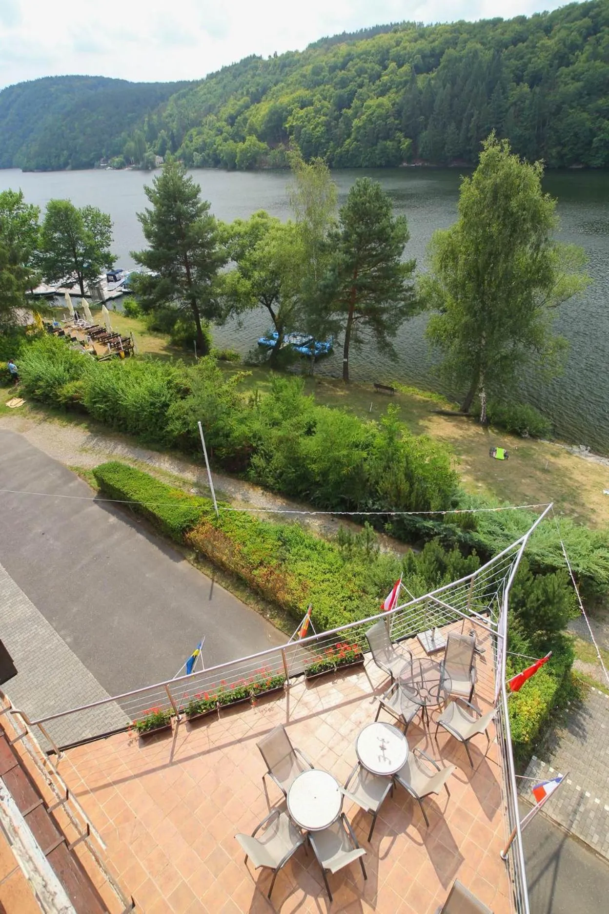 Beach in Hotel Laguna Slapy