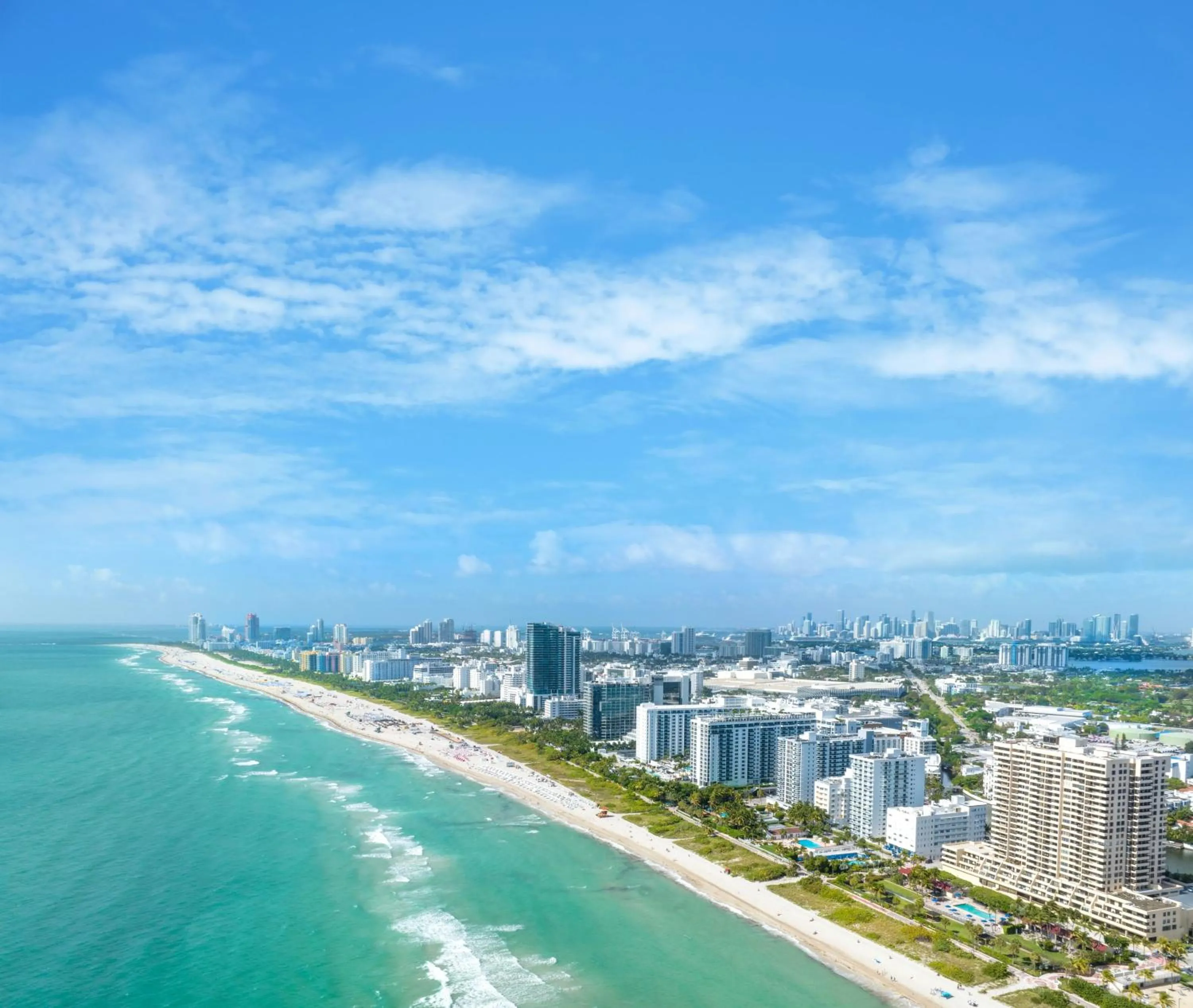 Bird's eye view in Pestana South Beach Hotel