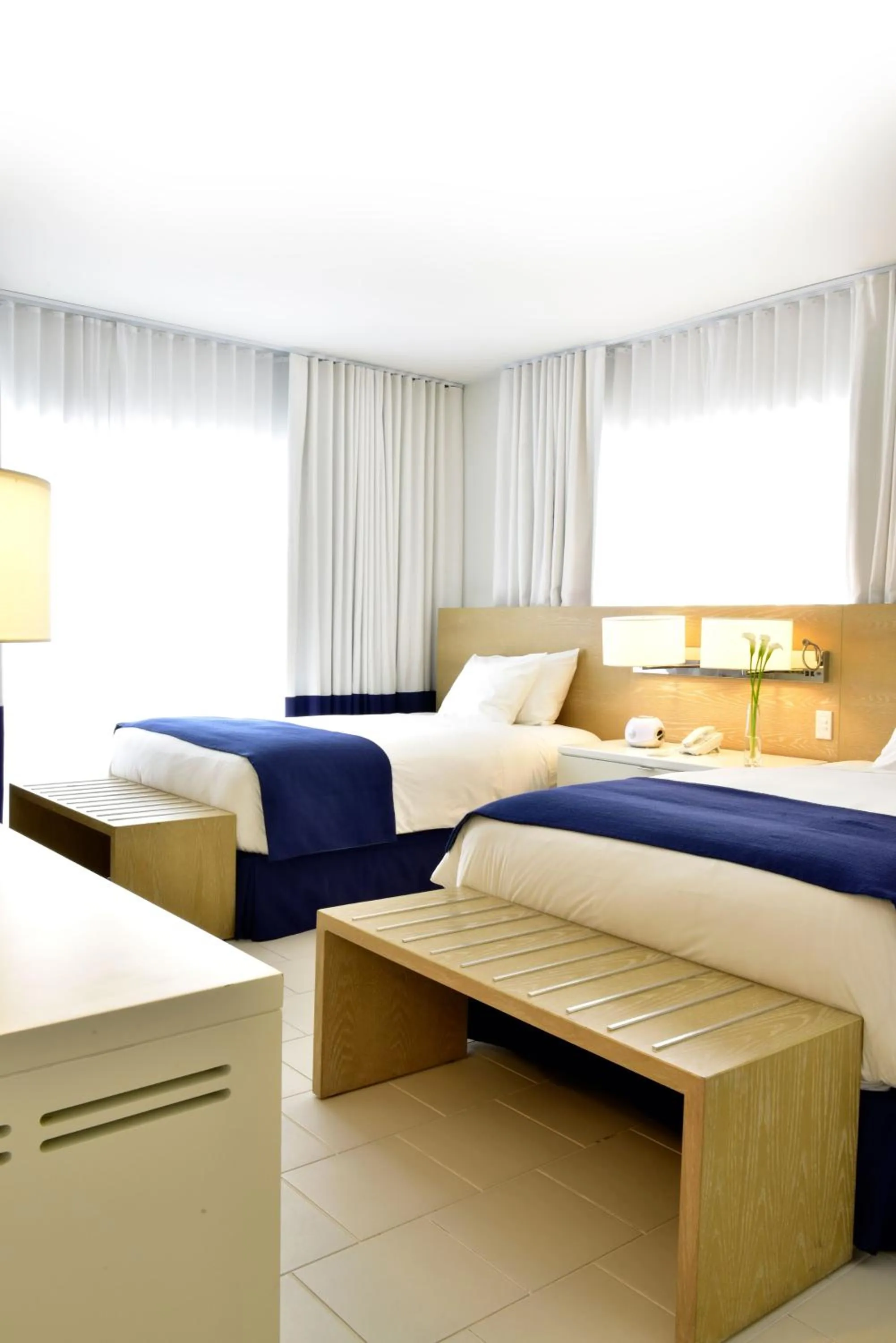 Bed in Pestana South Beach Hotel