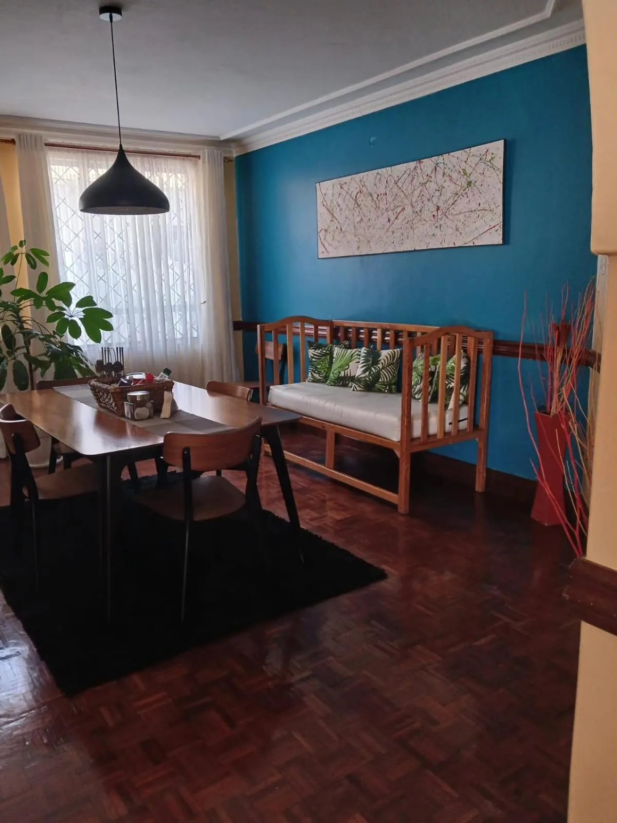 Seating area in Annodas Homes Milimani Kisumu