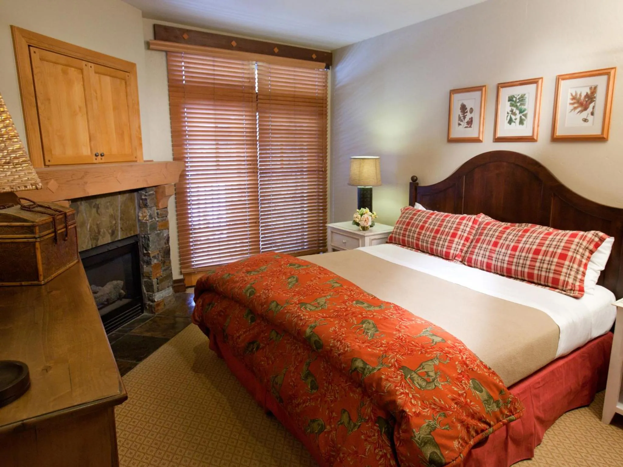 Bed in Raintree's The Miners Club Park City