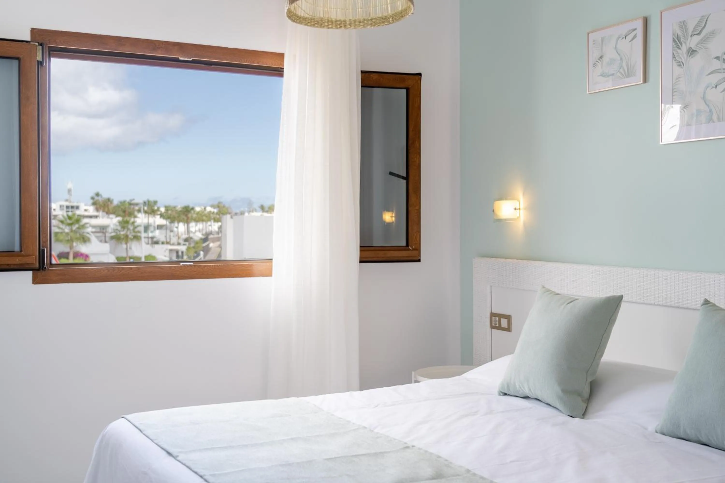 Bed in Apartamentos Isla de Lobos - Adults Only