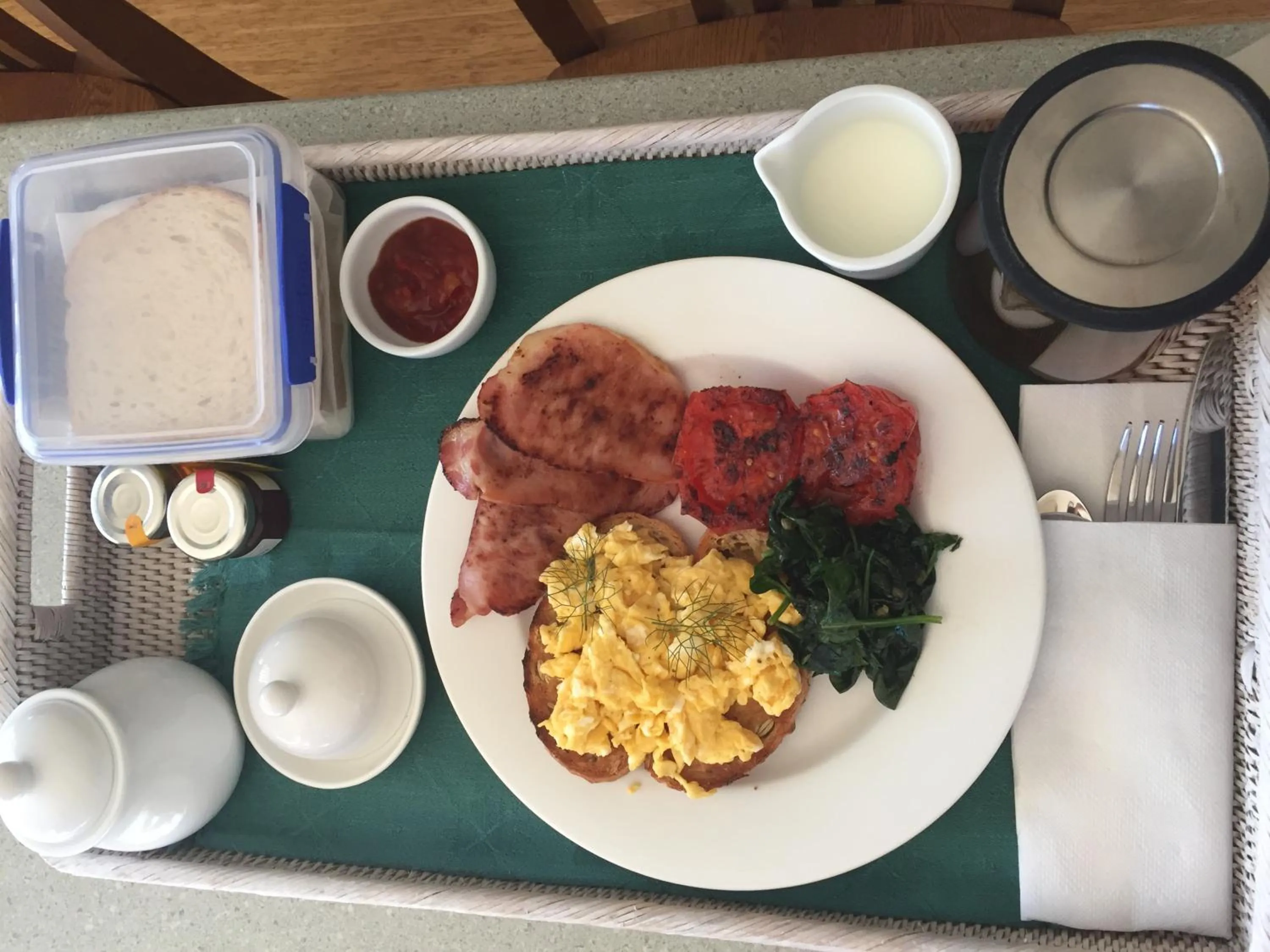 Breakfast in Lyreen's Apartment