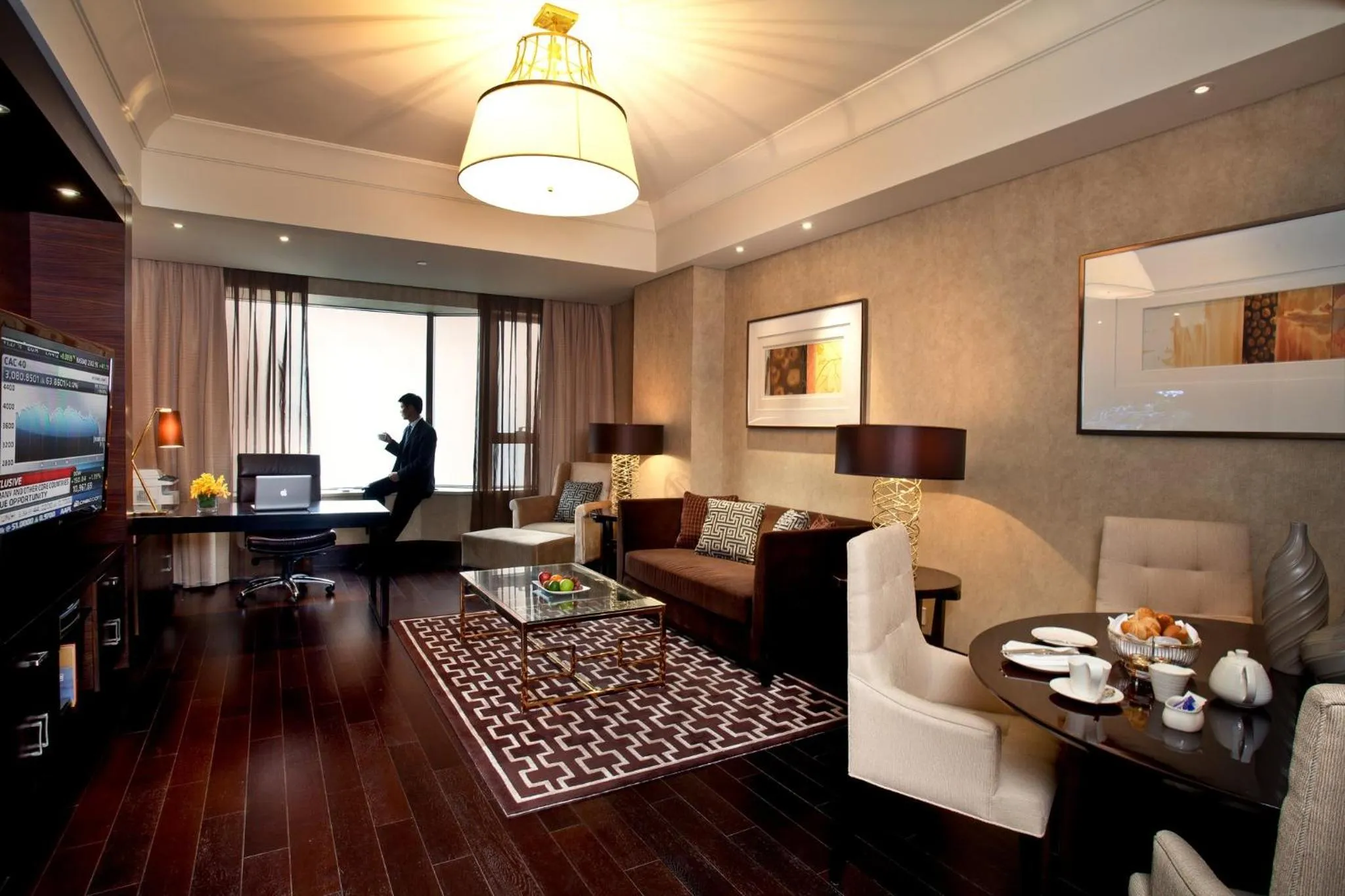 Photo of the whole room in InterContinental Wuxi by IHG
