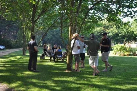 Garden in Butterfly Farm Bed and Breakfast Nirranda