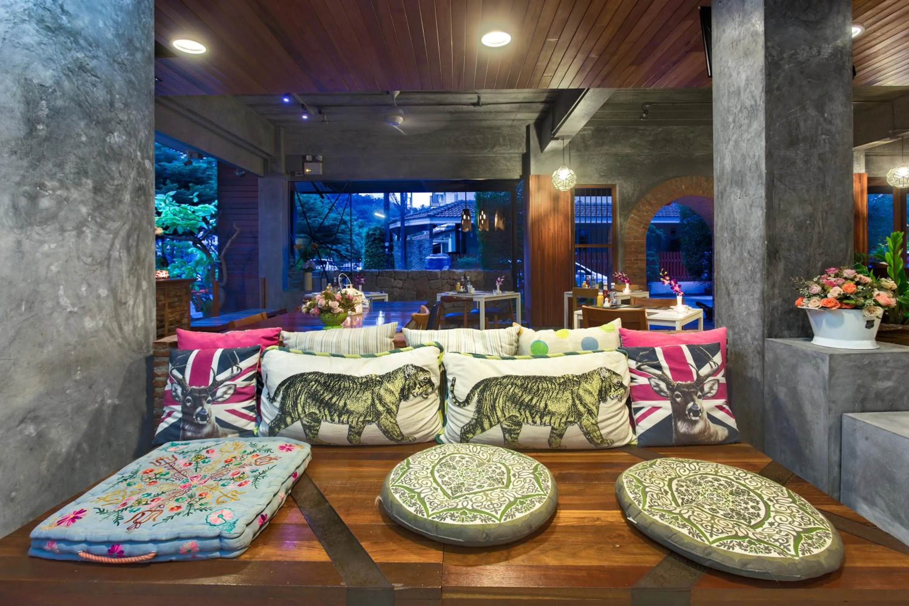 Communal lounge/ TV room in Memory Boutique Patong