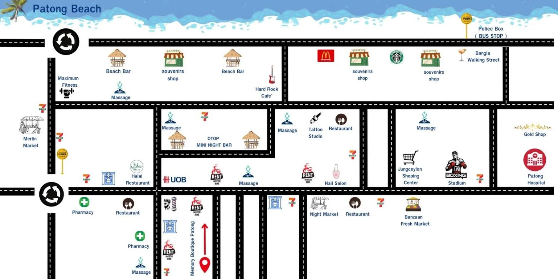 Location in Memory Boutique Patong