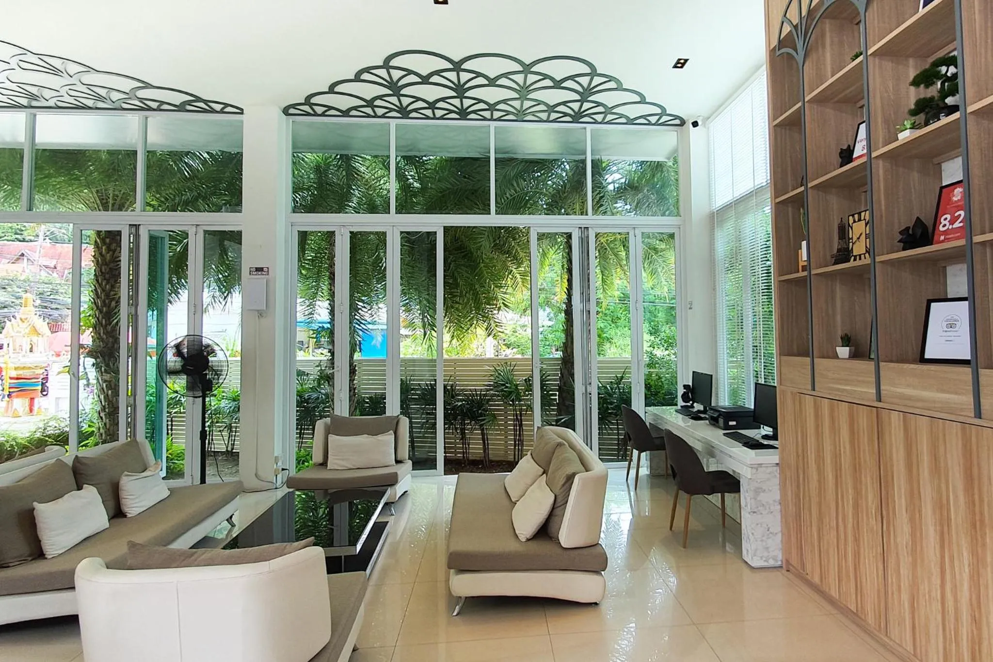 Lobby or reception in The Palmery Resort