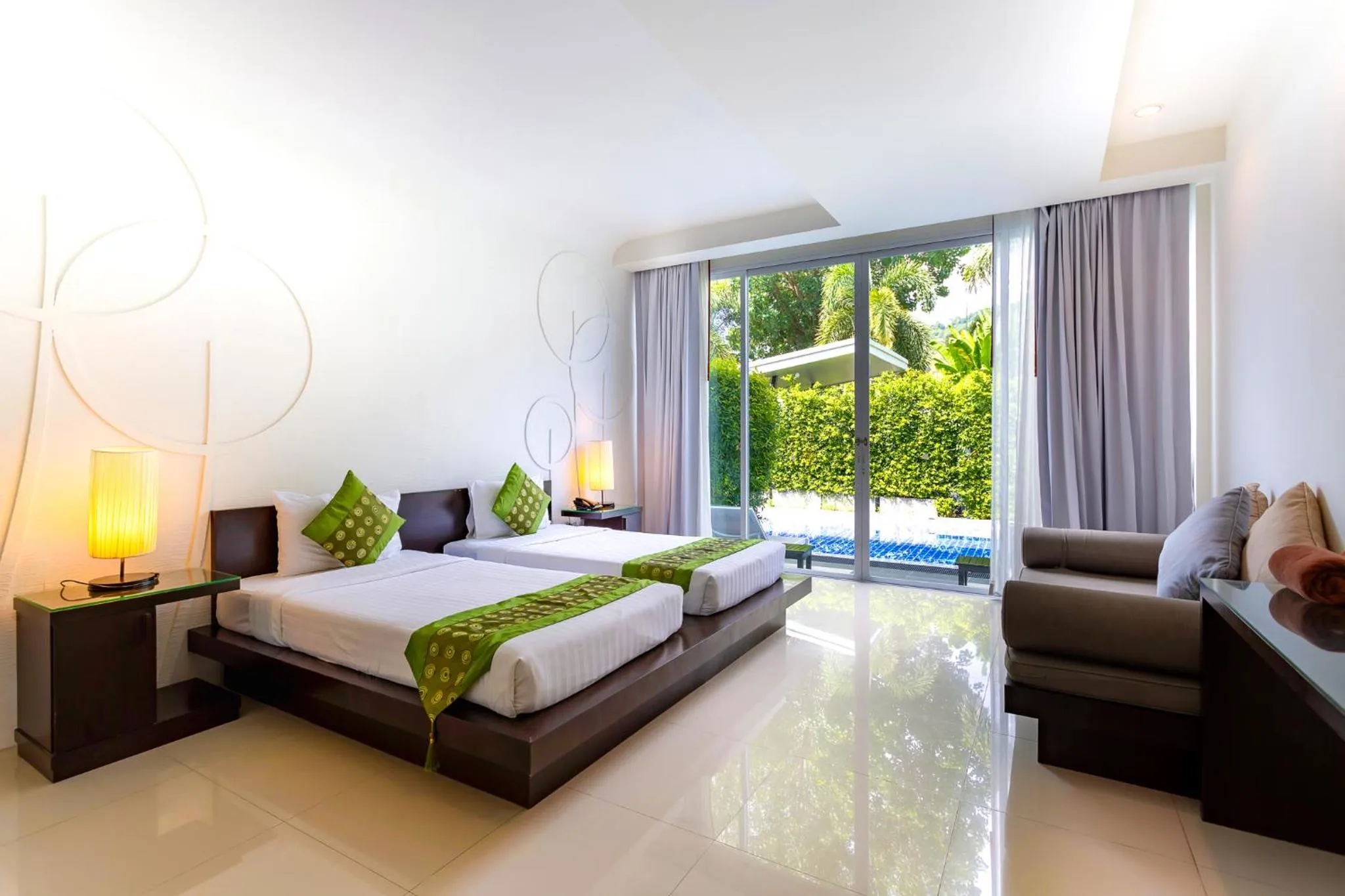 Photo of the whole room, Bed in The Palmery Resort