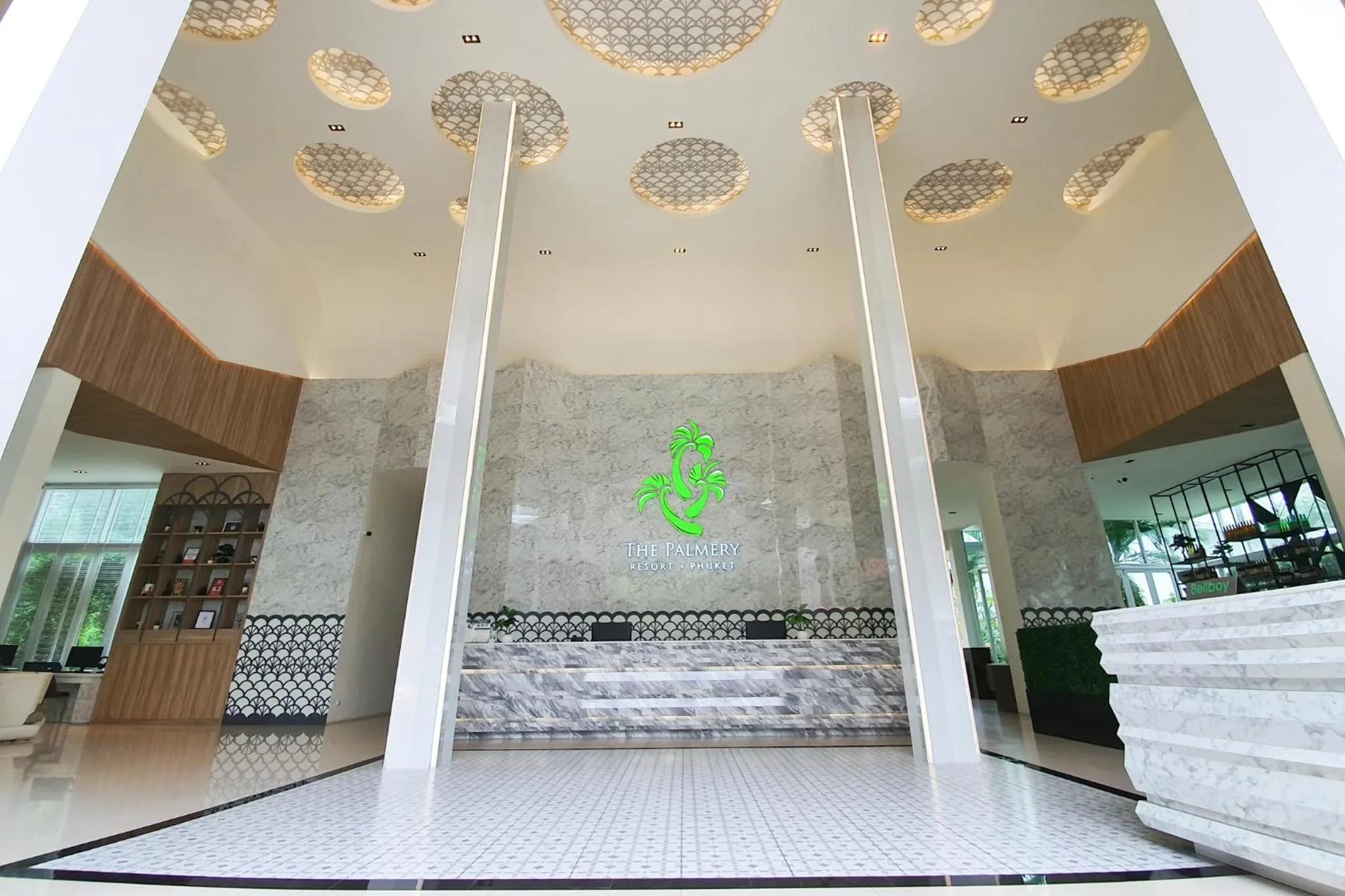 Facade/entrance in The Palmery Resort