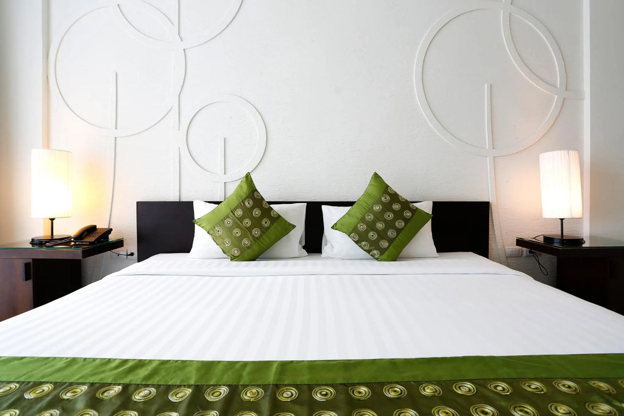 Bed in The Palmery Resort