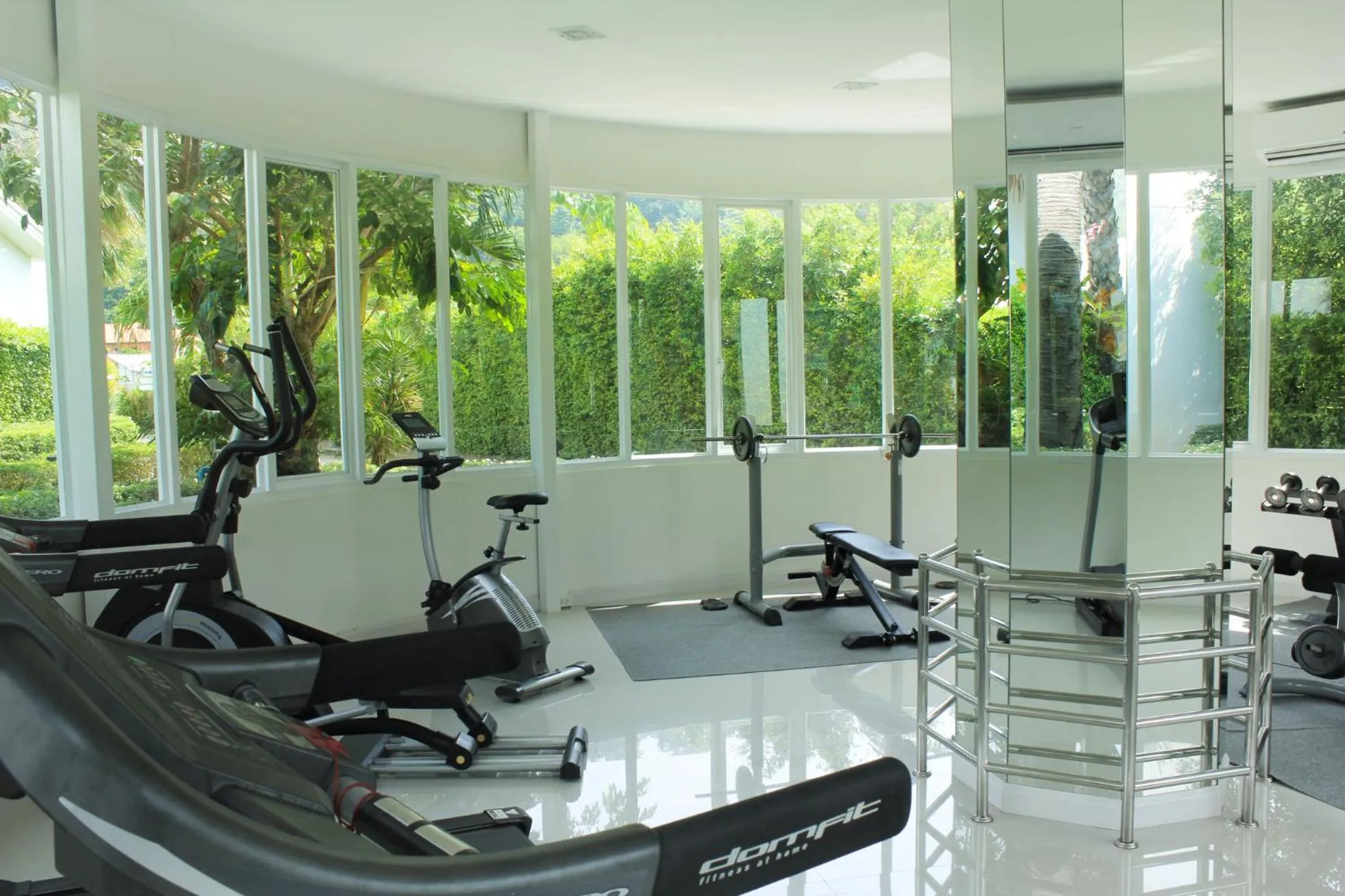 Fitness centre/facilities in The Palmery Resort