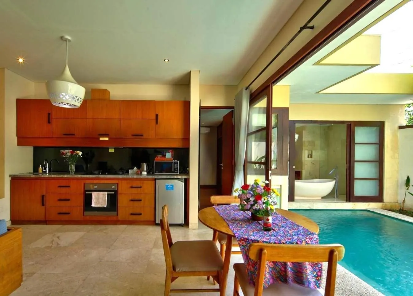 Bathroom in Beautiful Bali Villas