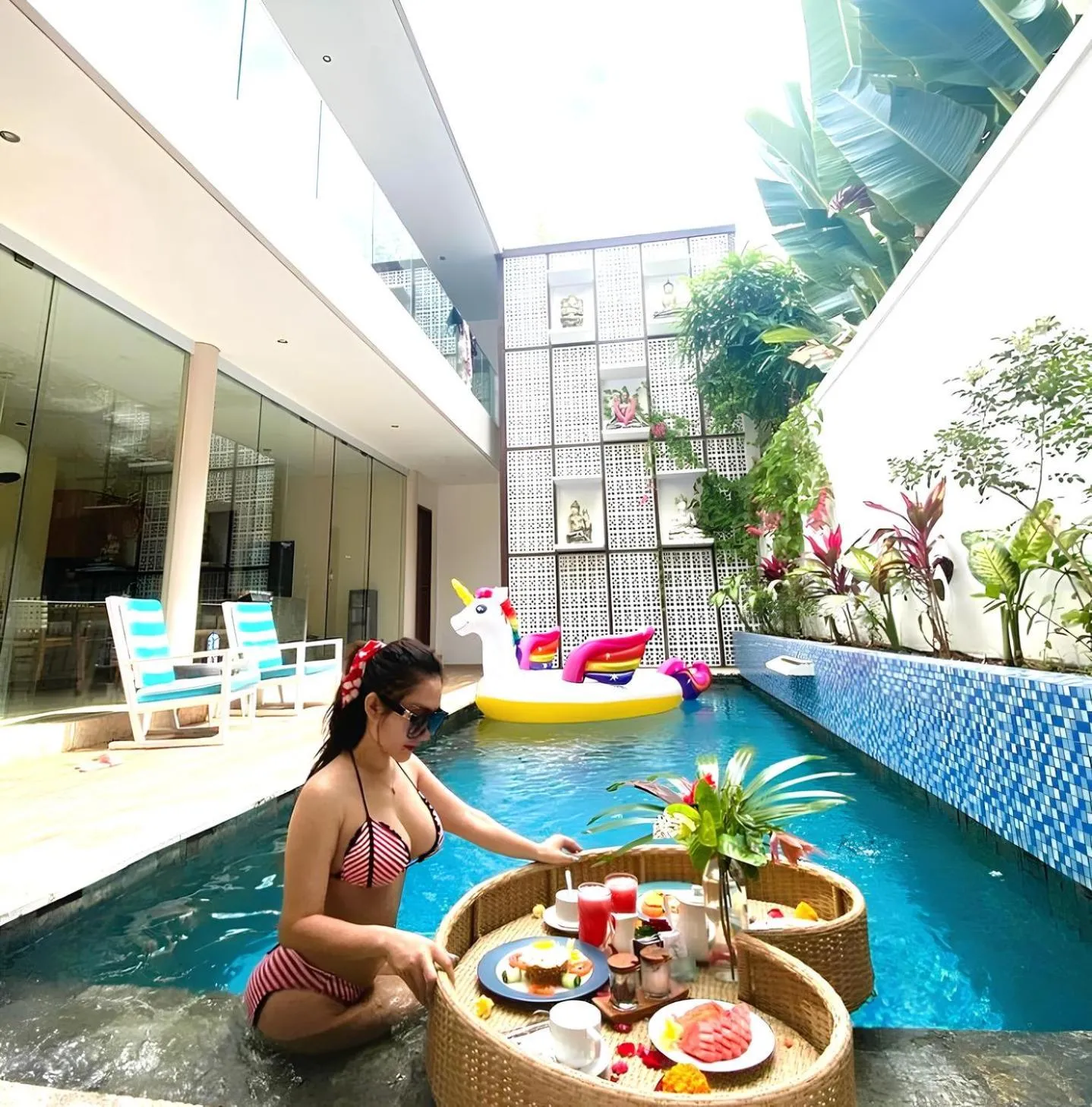 Swimming pool in Beautiful Bali Villas