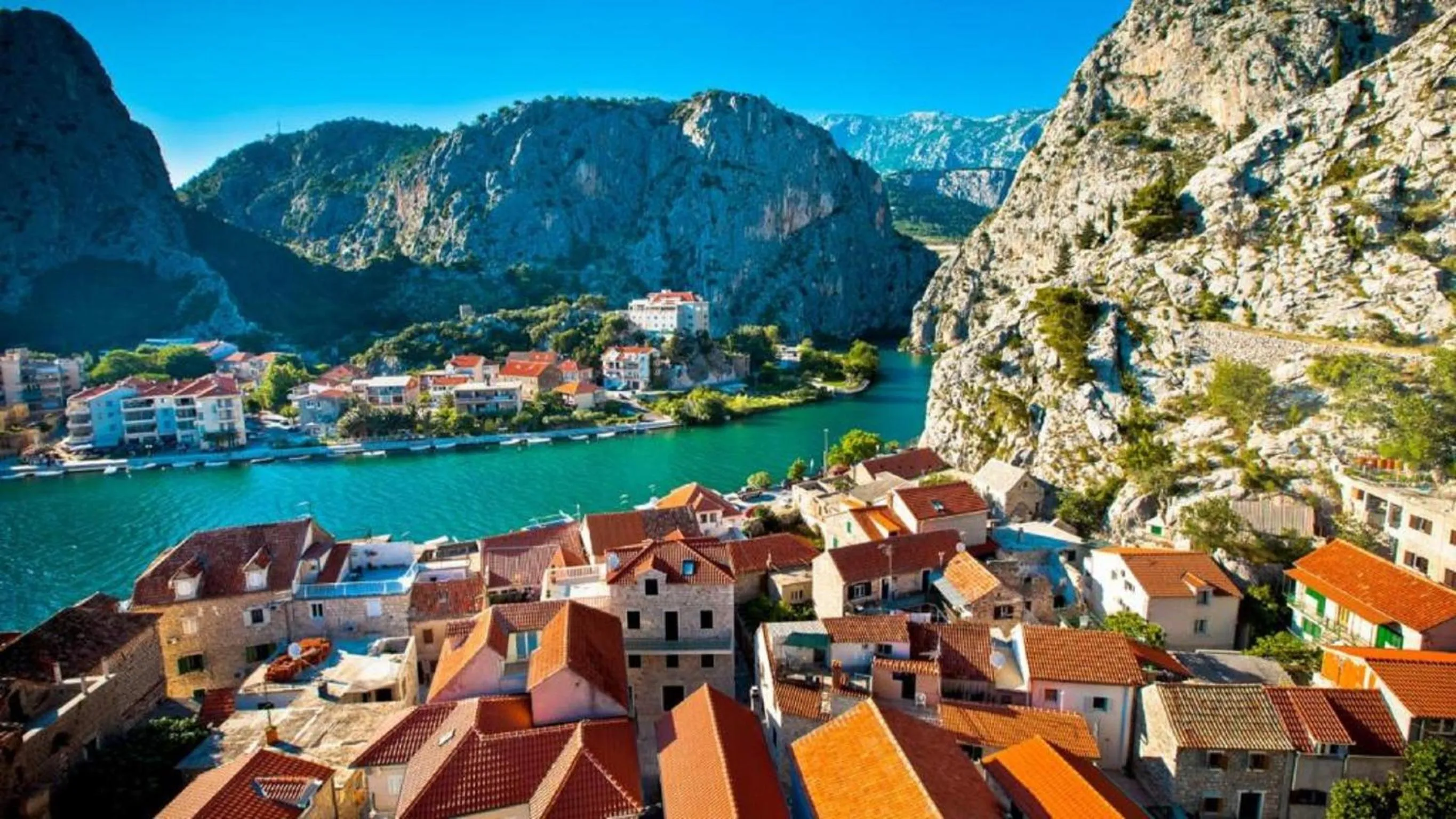 Bird's eye view in Apartment Brajki