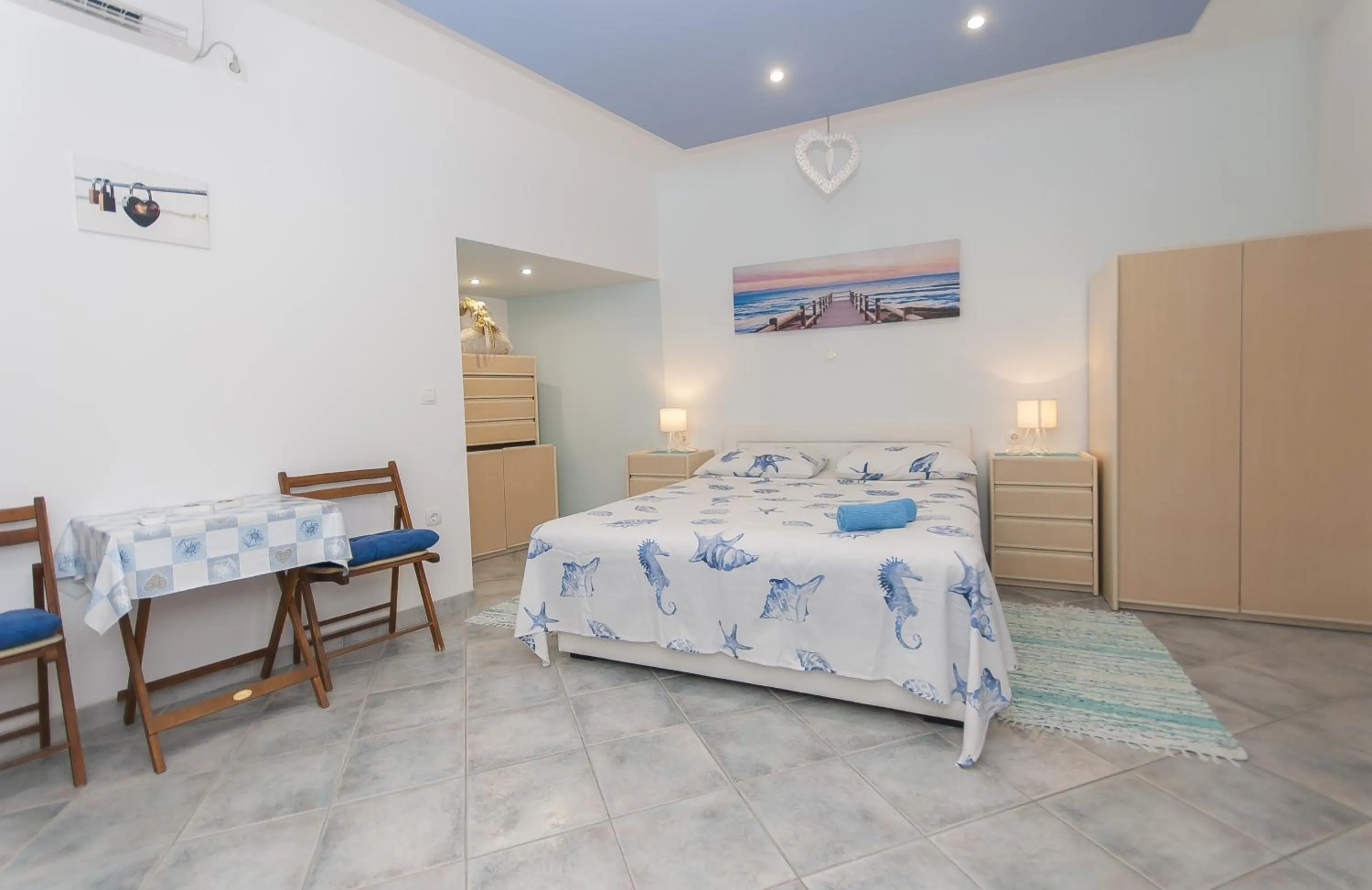 Bedroom, Bed in Apartment Brajki