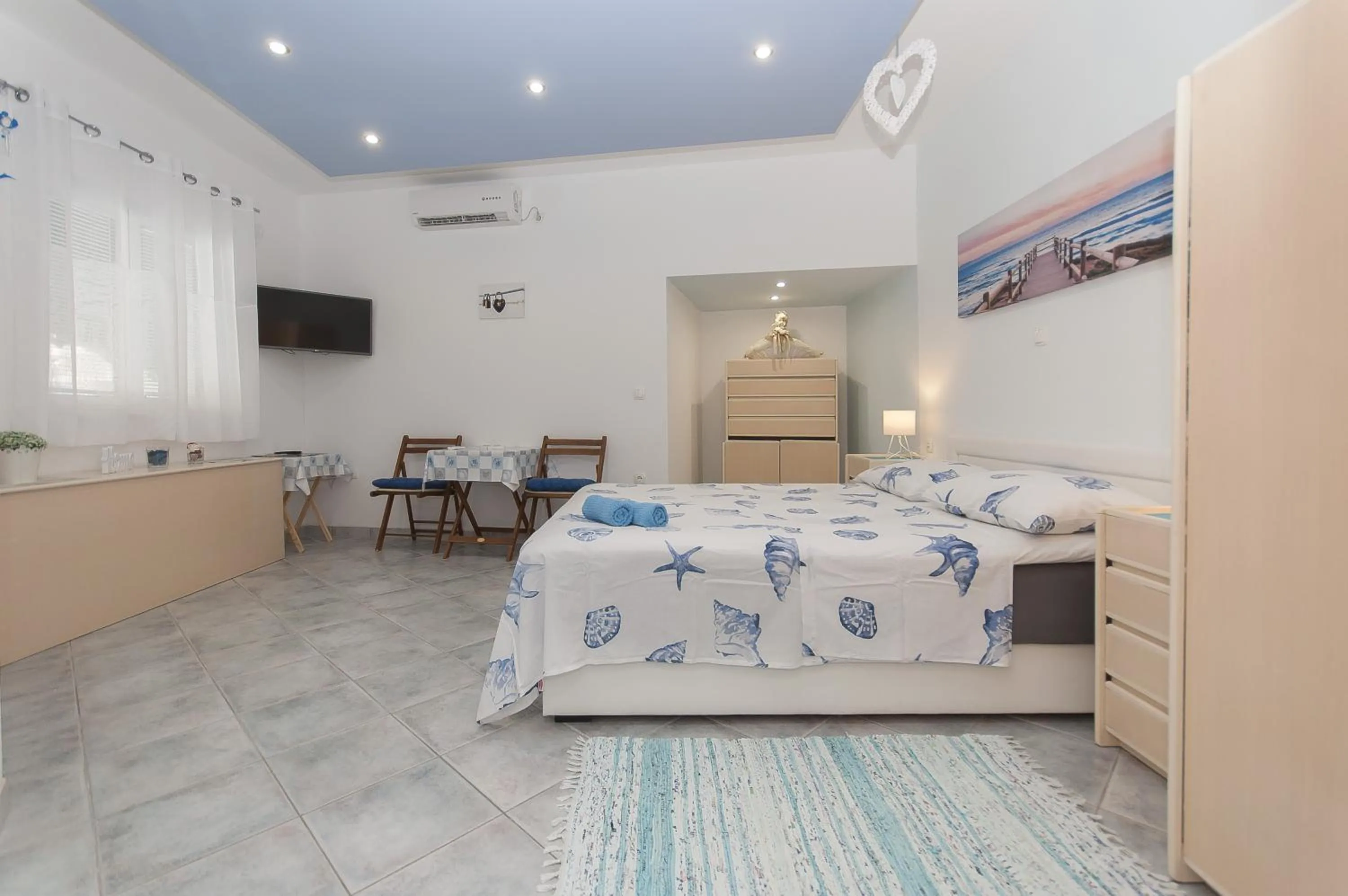 Bedroom, Bed in Apartment Brajki