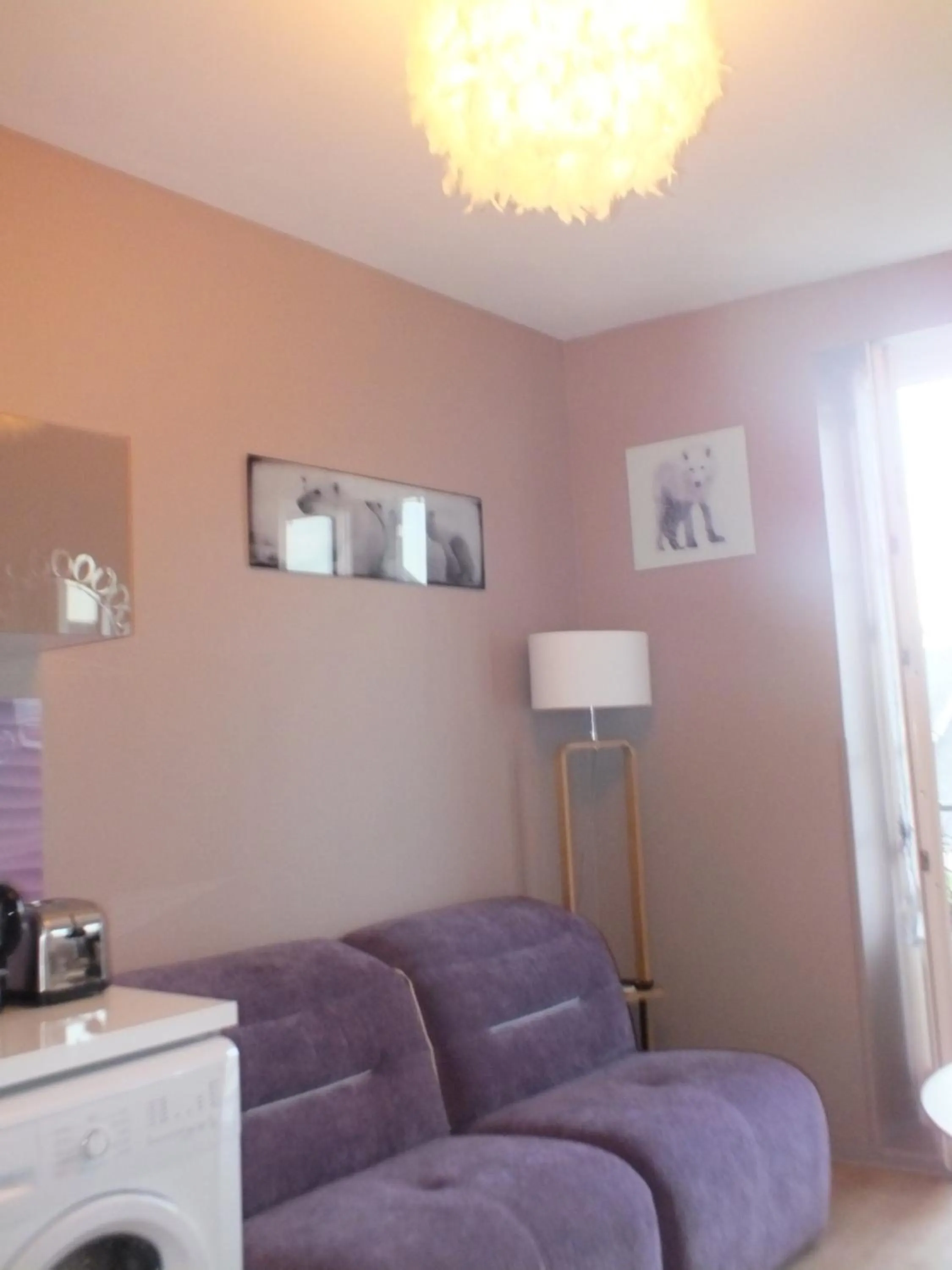 Living room in Résidence Valissou