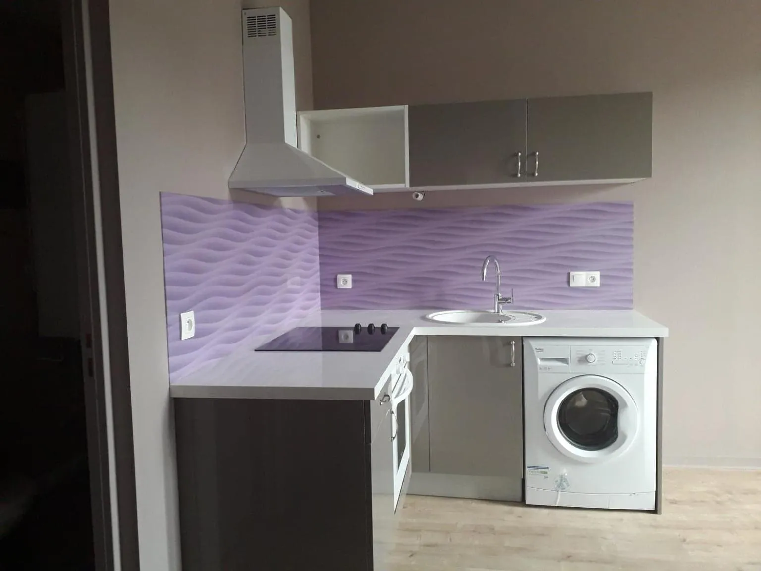 Kitchen or kitchenette in Résidence Valissou