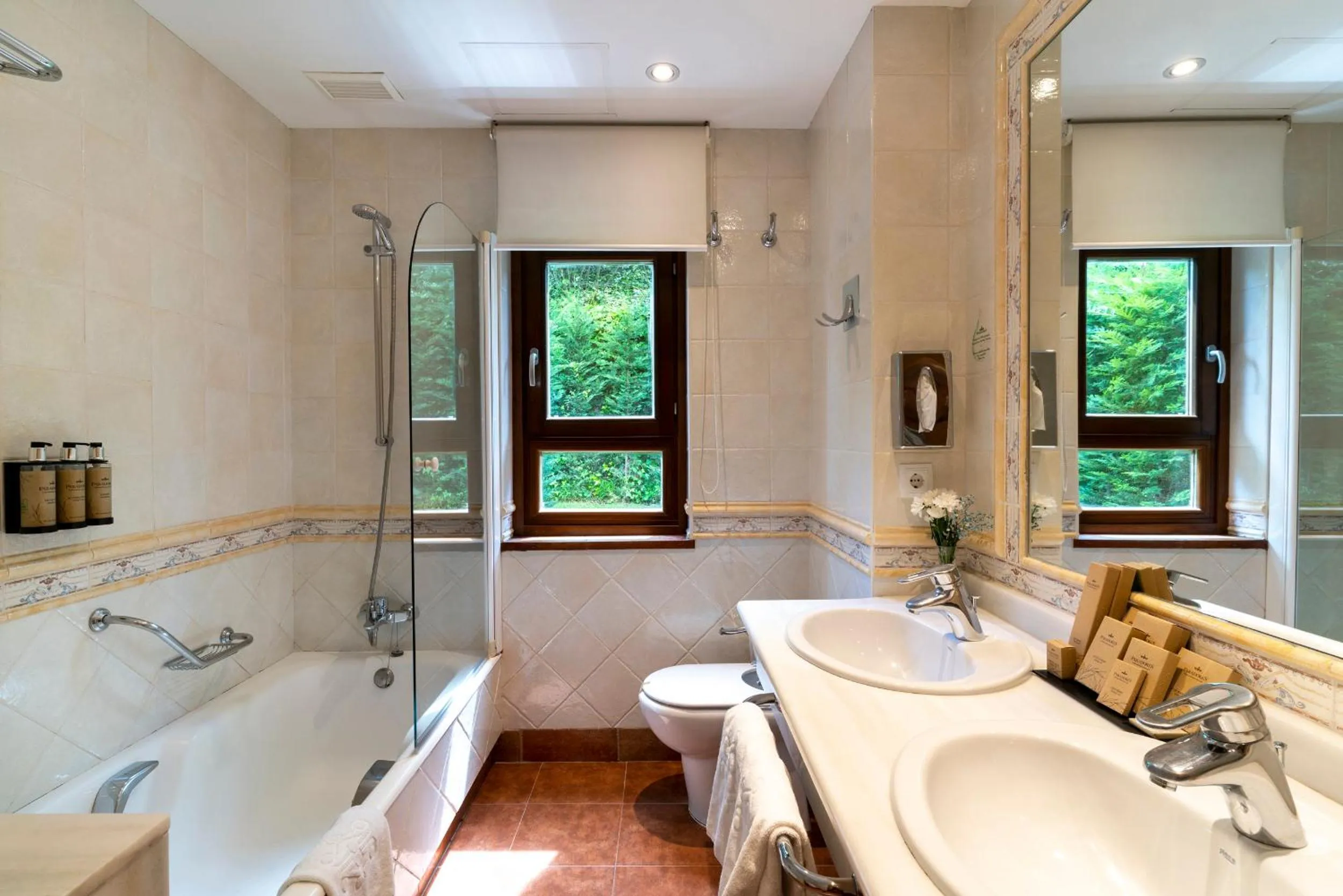 Bathroom in Parador de Argómaniz