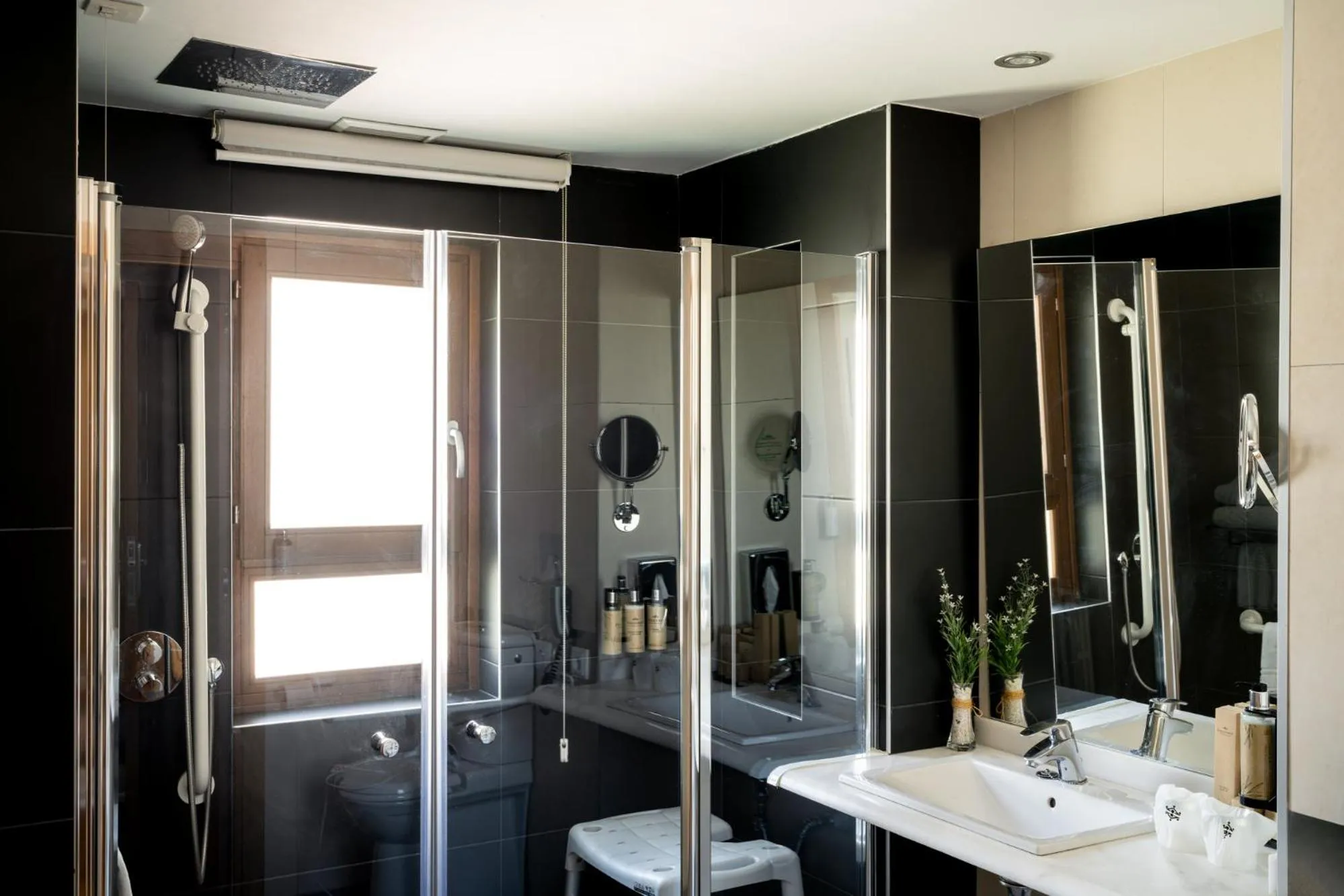 Toilet in Parador de Argómaniz