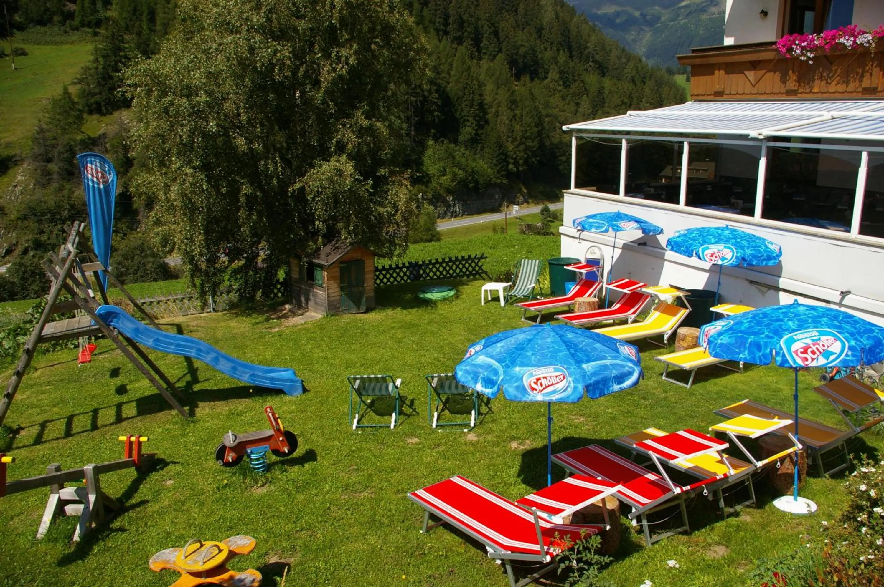 Garden in Gasthof Martha