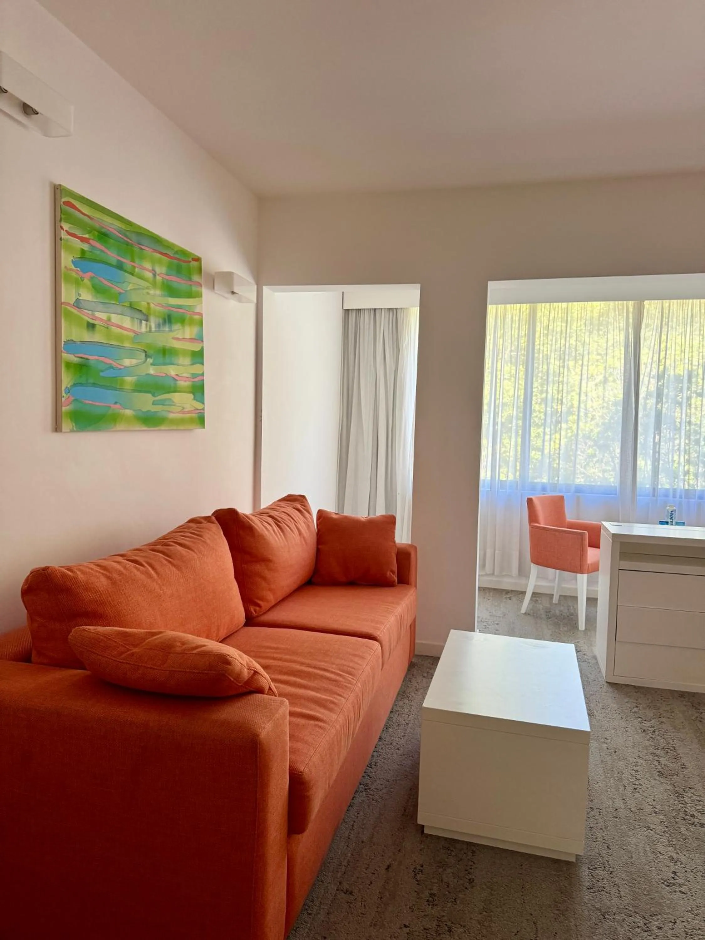 Bedroom, Bed in Hotel Restaurant La Vague de Saint Paul