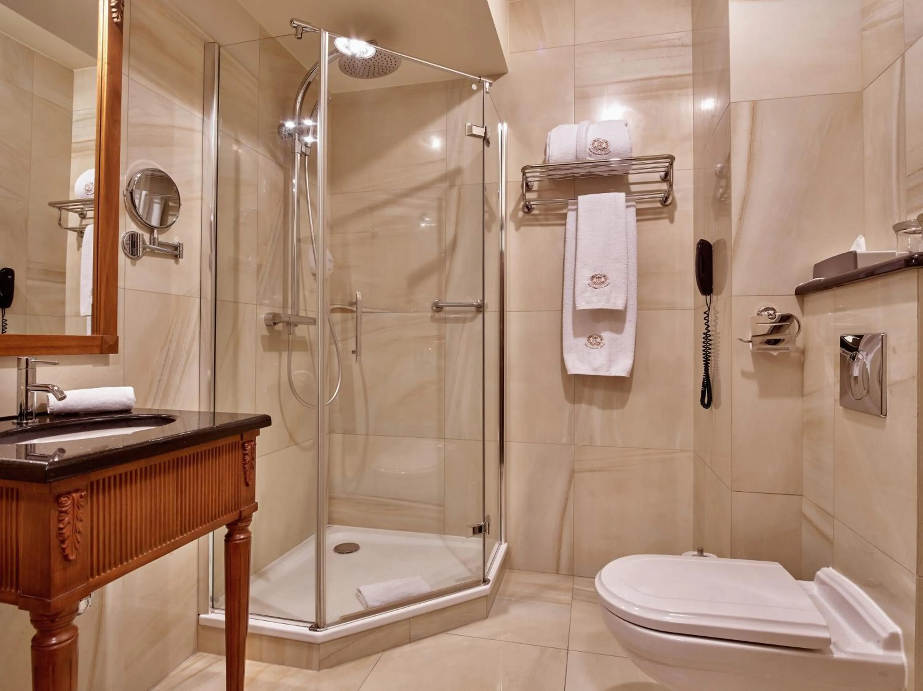 Bathroom in Hotel Koronny