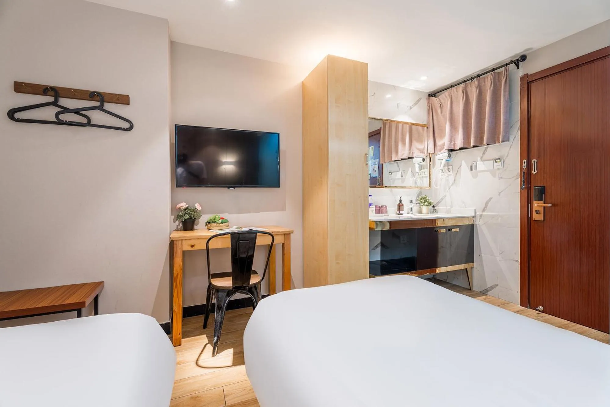 Bed in Meego Yes Hotel