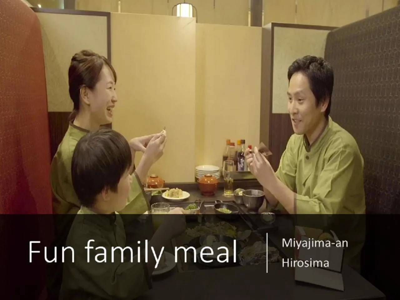 Restaurant/places to eat in Ryokan with natural hot springs and okonomiyaki Miyajima-an Hiroshima