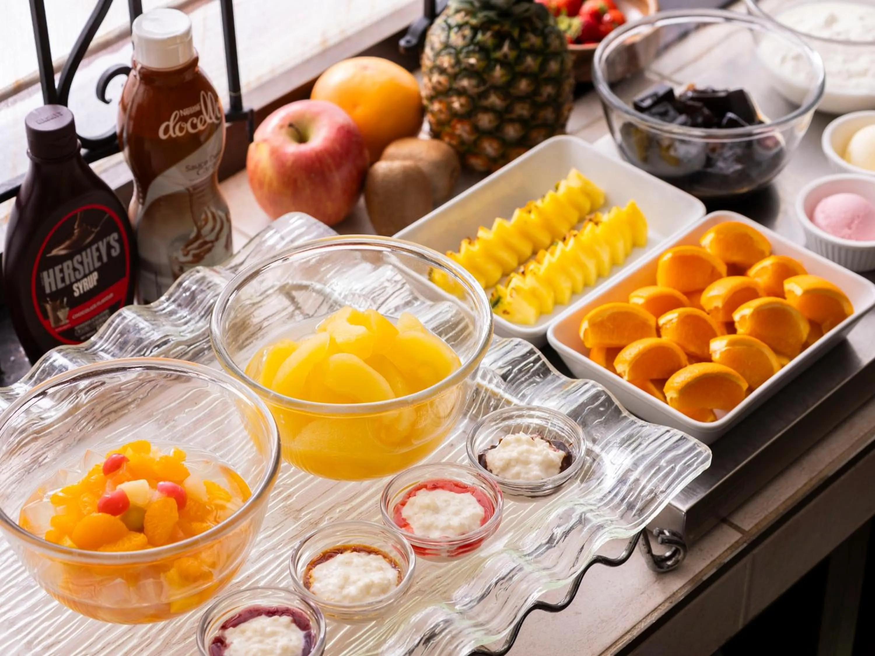 Buffet breakfast in ART HOTEL Aomori