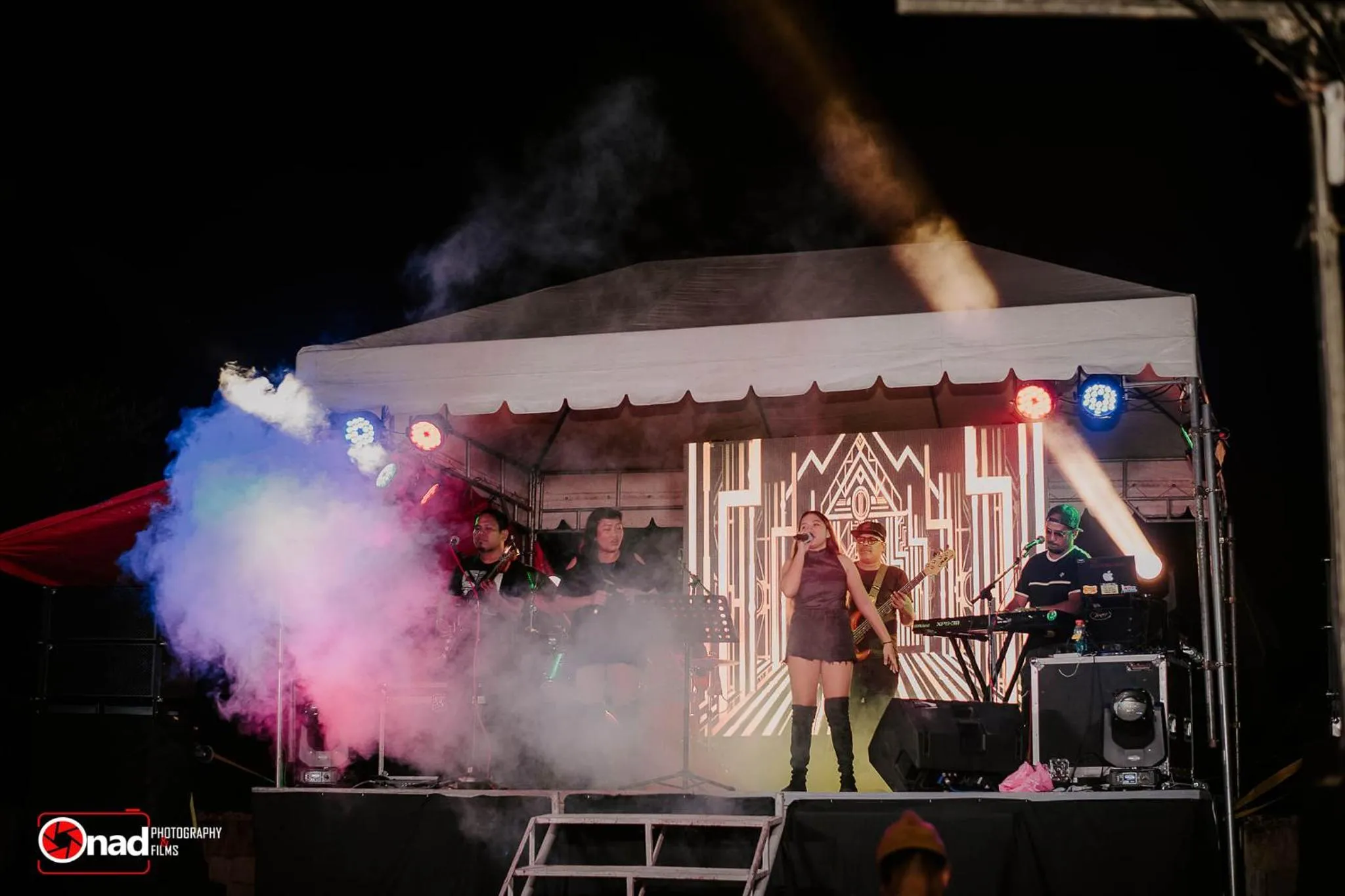 Evening entertainment in Ashley and Bill's Suites 'N Garden Hotel and Vacation Homes