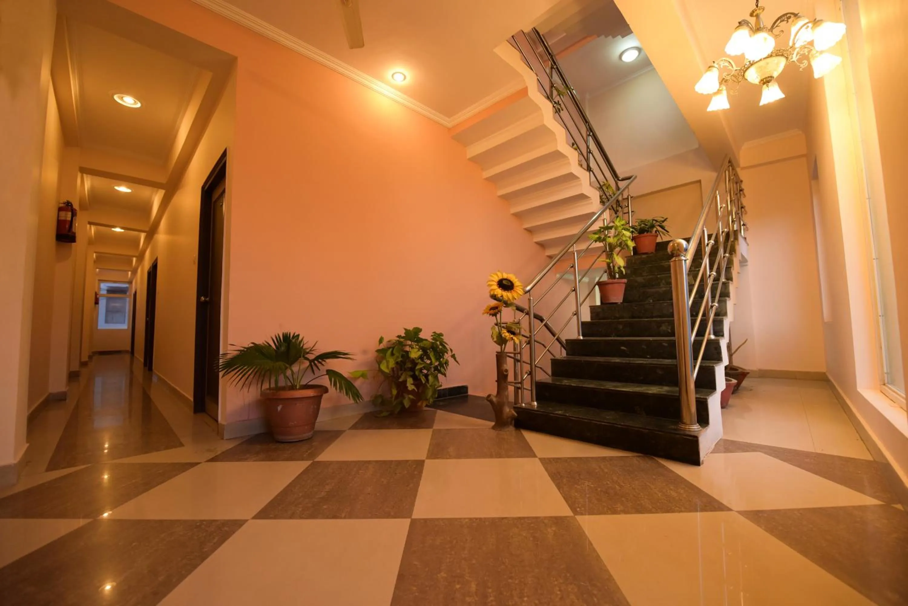 Lobby or reception in Hotel Ganga Vilas