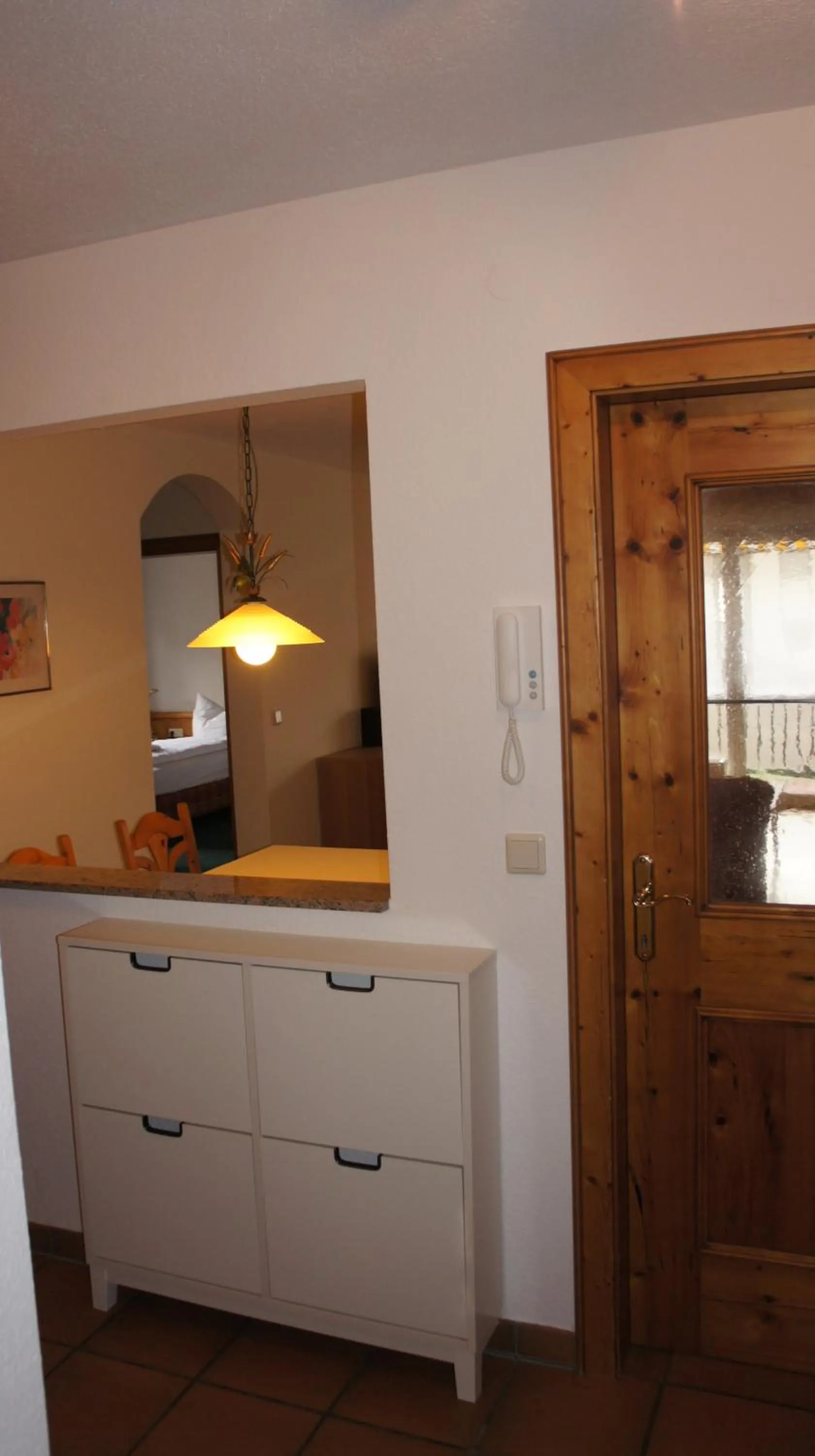 Dining area in Ferienhaus Rheintalblick