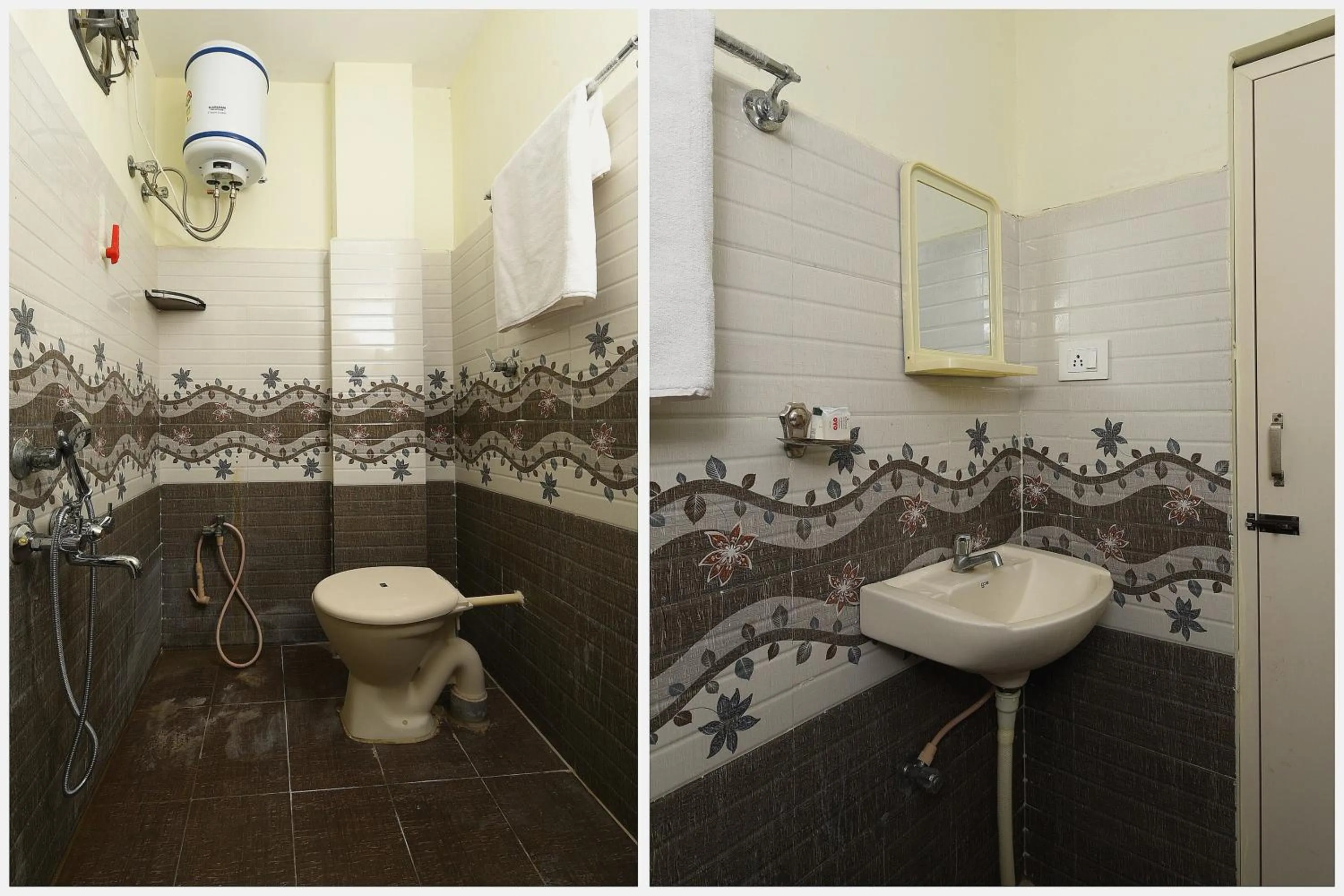 Bathroom in Hotel O Andhra Pradesh Hotels Association