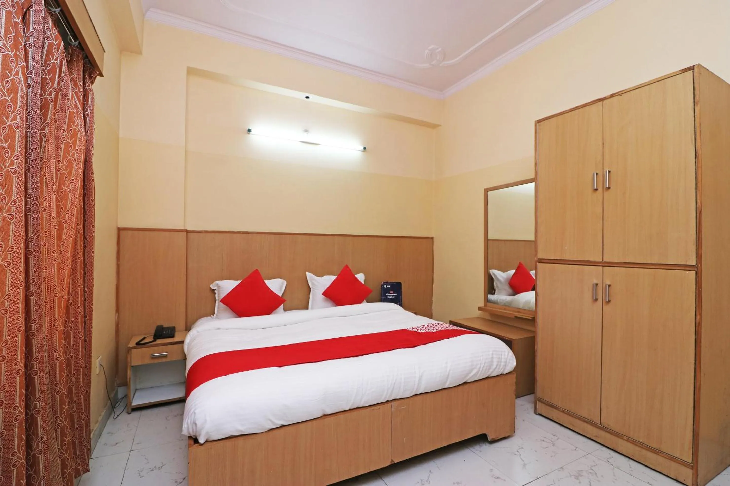 Bedroom, Bed in Hotel O AKBAR PALACE