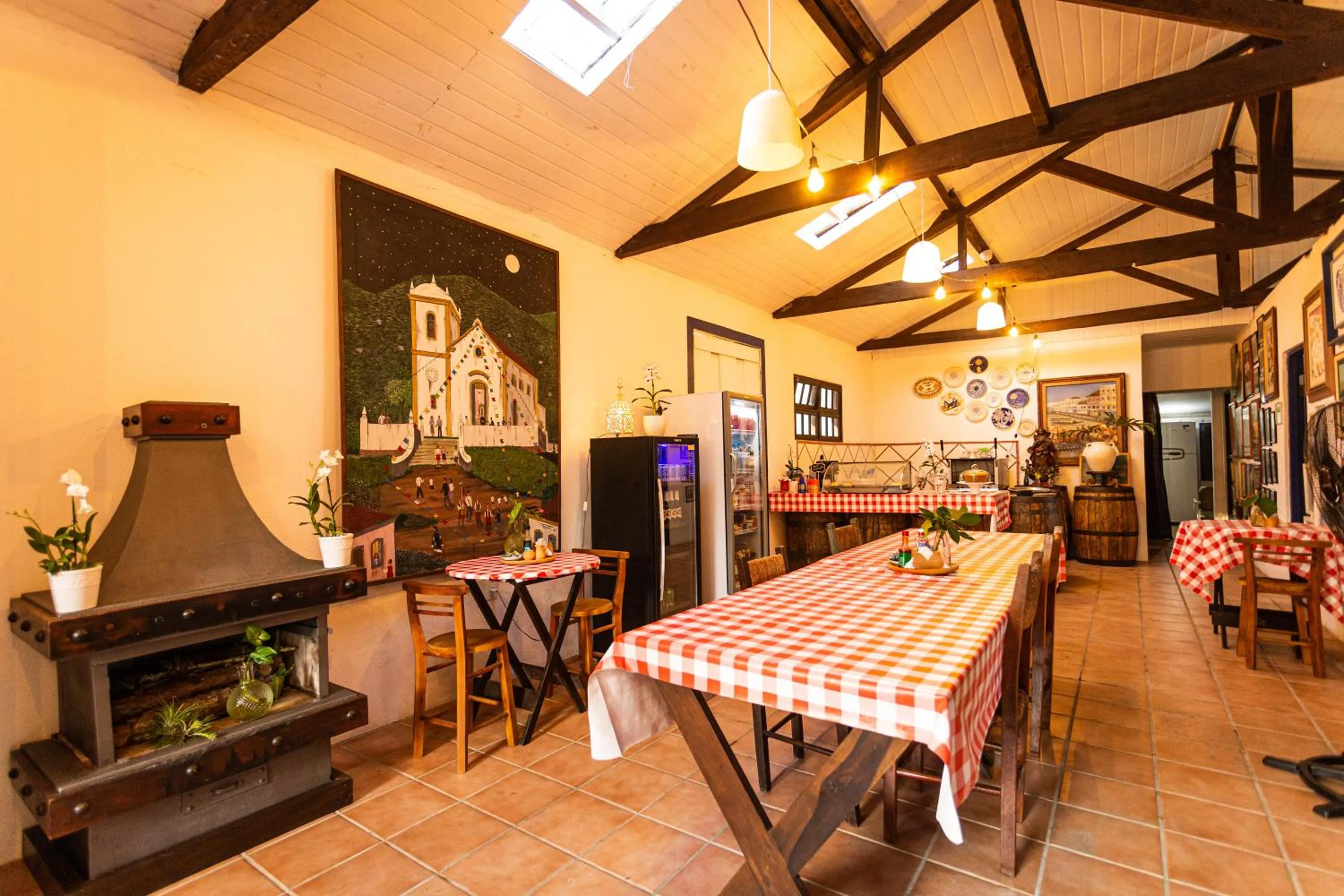 Restaurant/places to eat in Pousada Cabanas da Praia Mole