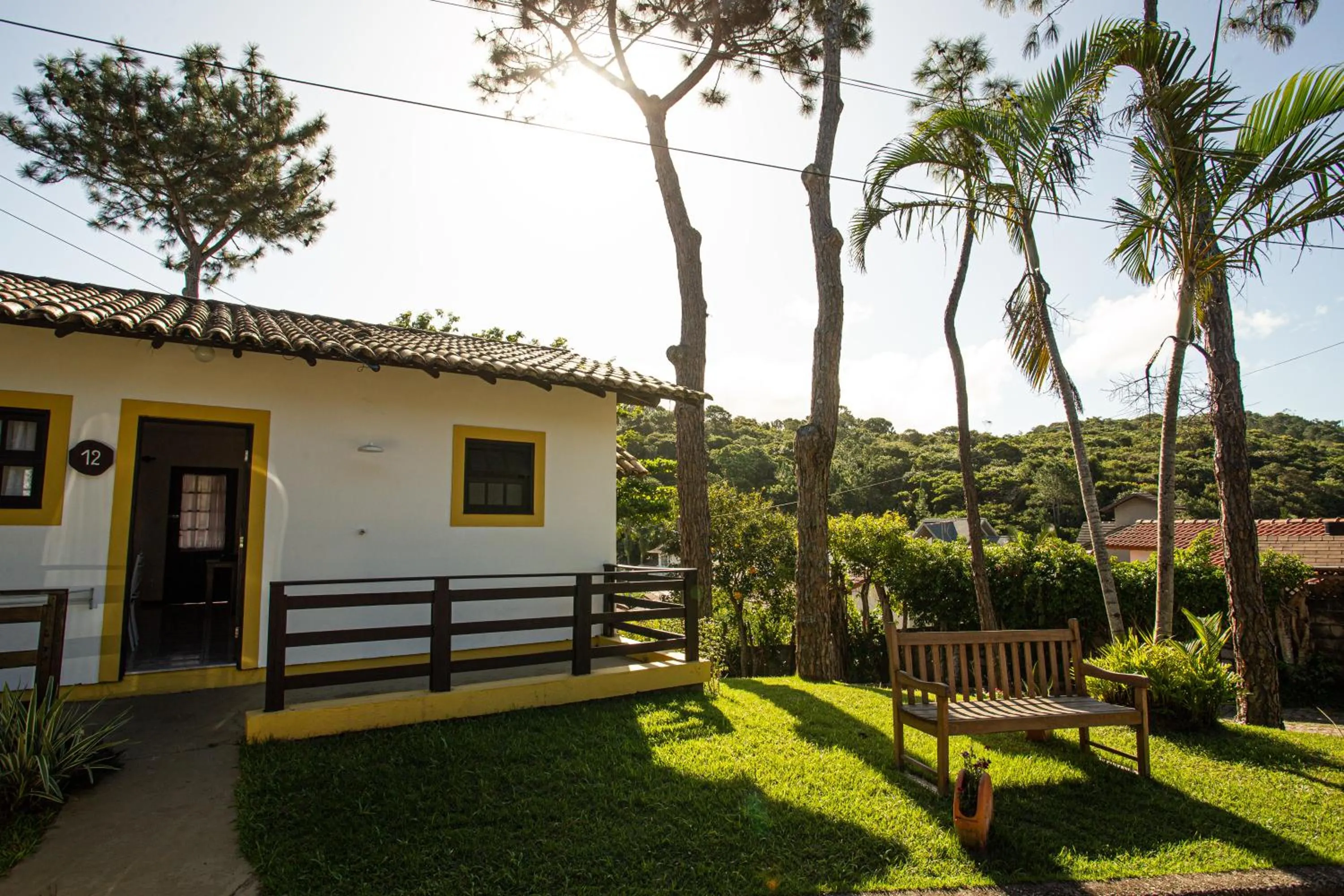 Property building in Pousada Cabanas da Praia Mole