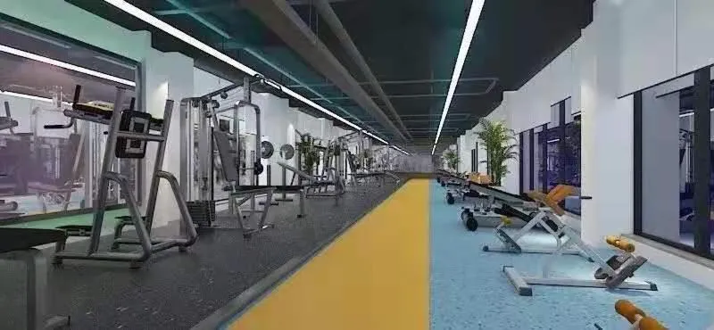 Fitness centre/facilities in Yun'an Huidu Hotel