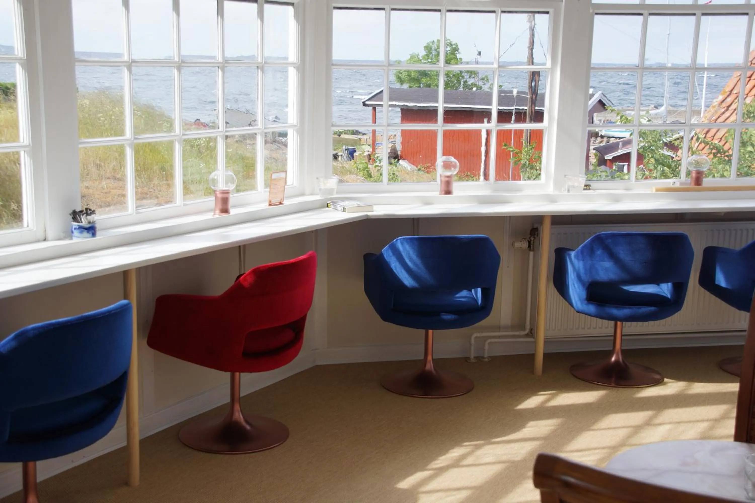 Sea view in Hotel Sandvig Havn