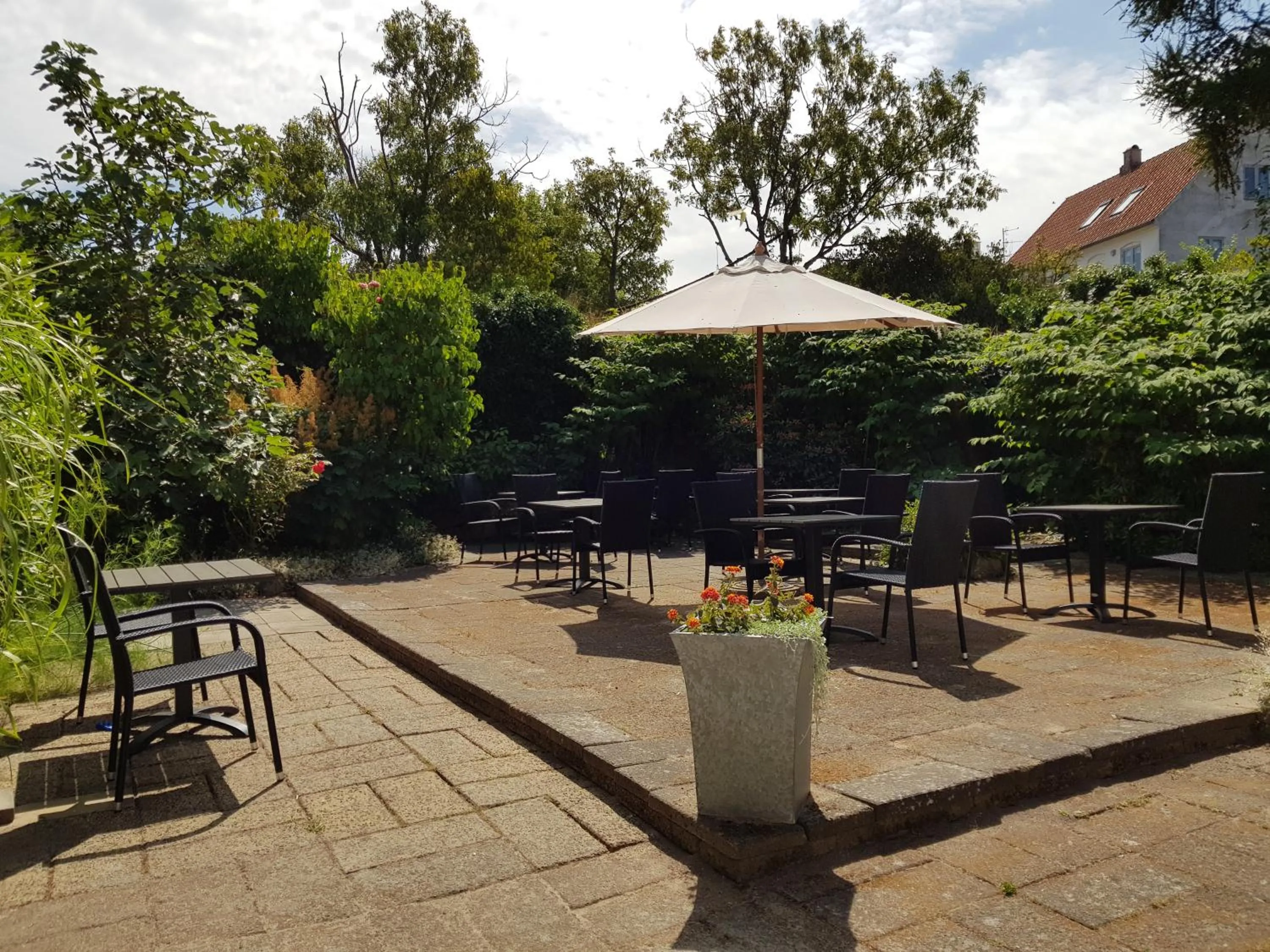 Garden in Hotel Sandvig Havn
