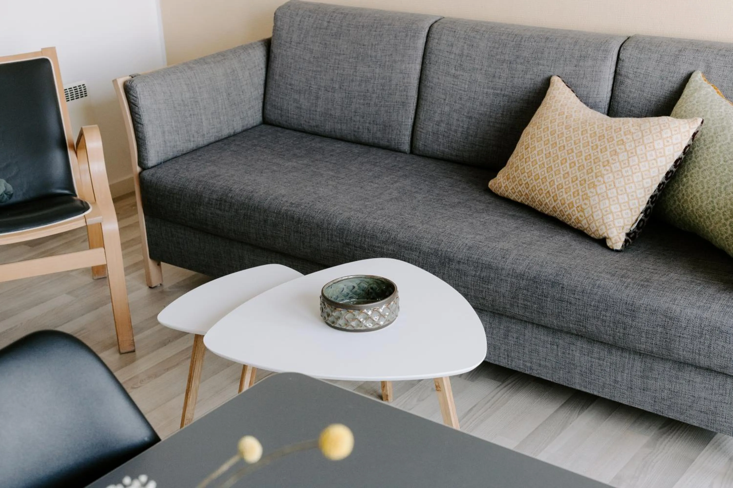 Living room in Hotel Sandvig Havn